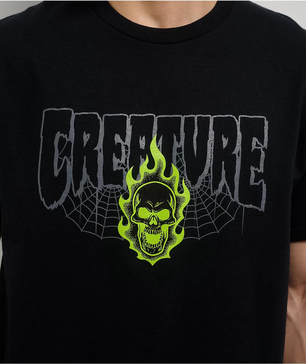 Creature Bonehead Relic Black T-Shirt Product Image