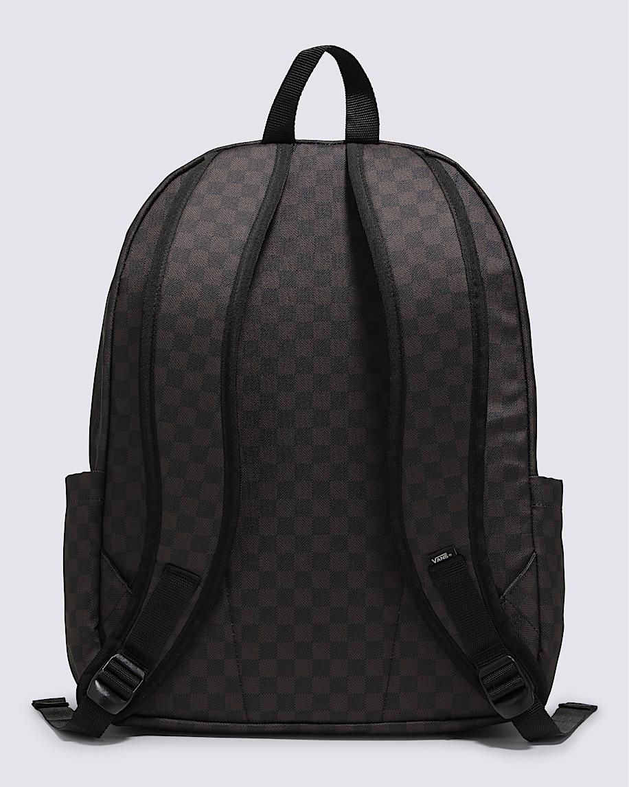 Old Skool Checkerboard Backpack in Black / Charcoal Grey| Vans US Product Image