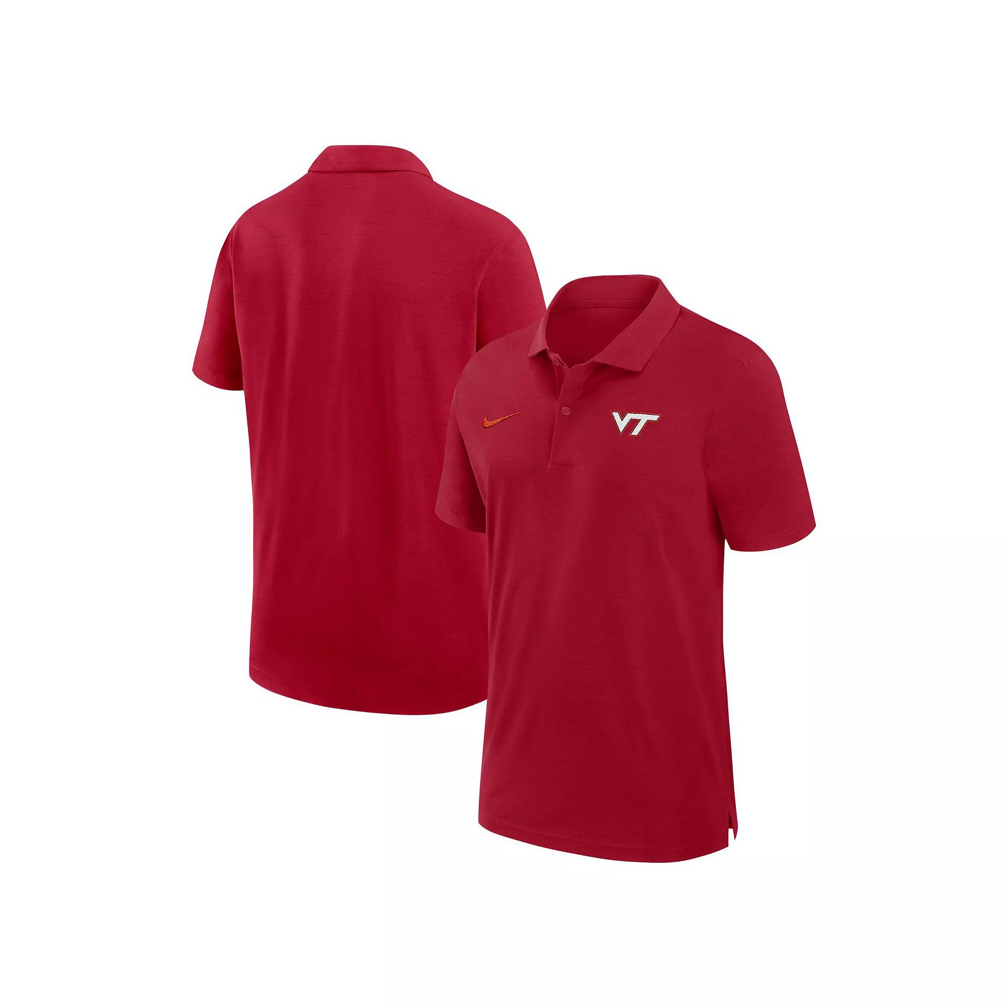 Men's Nike Maroon Virginia Tech Hokies Performance Polo, Size: XXL, Red Product Image