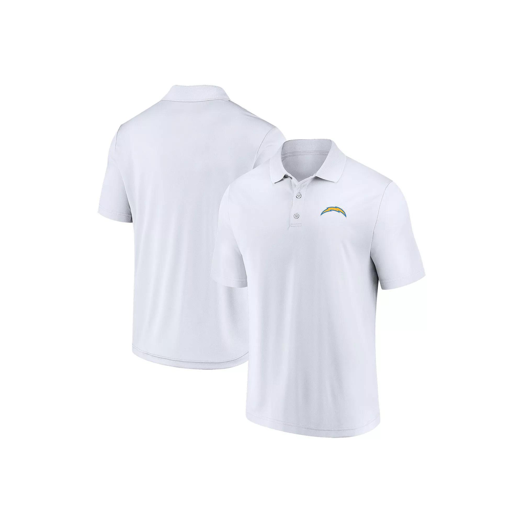 Men's Fanatics Branded White Los Angeles Rams Component Polo, Size: Large Product Image