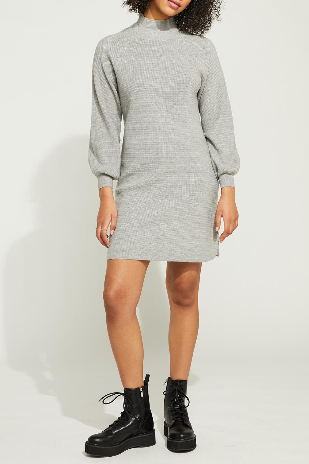 Waffled Sweater Dress Product Image