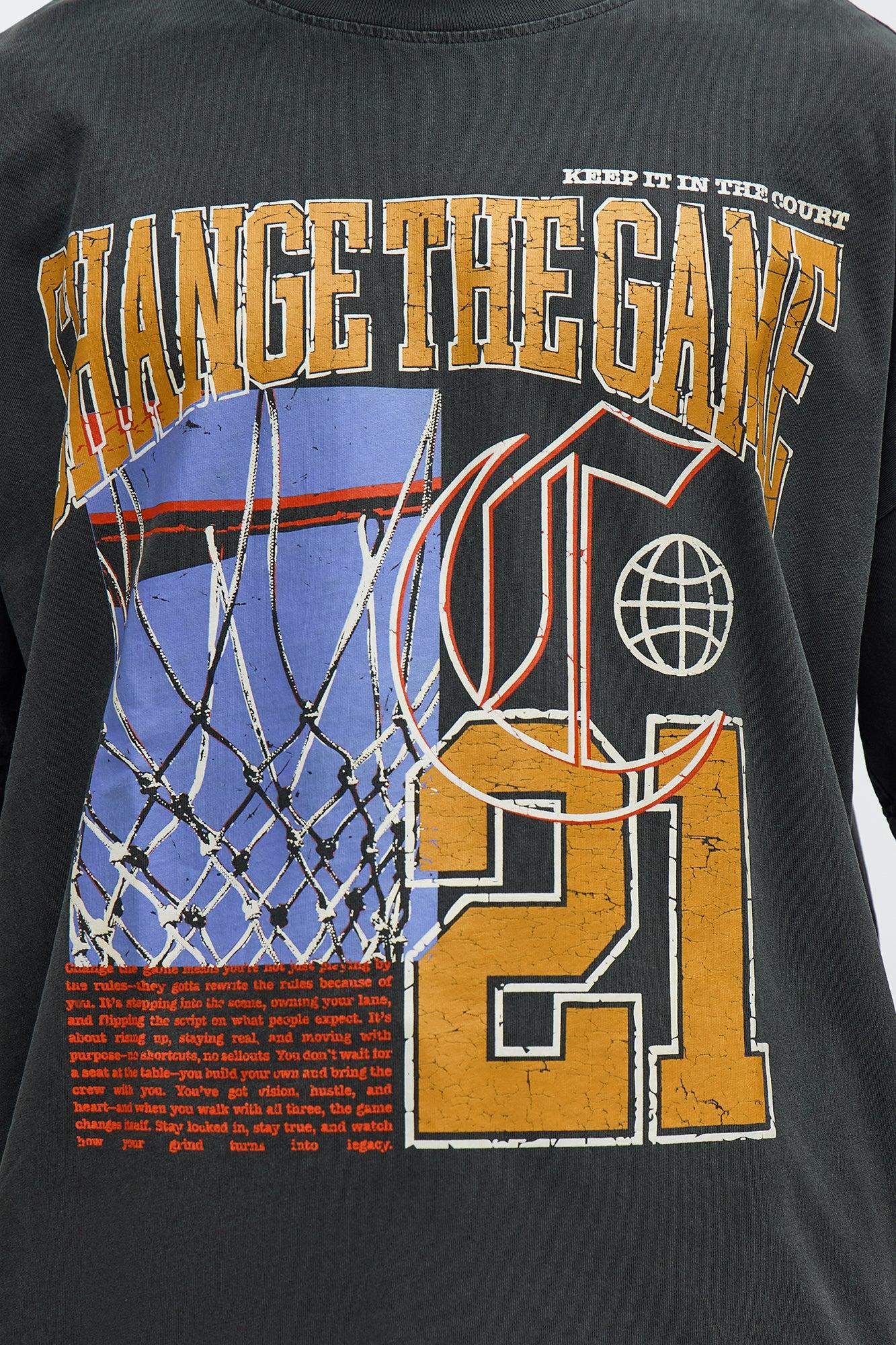 Change The Game Short Sleeve Tee - Black Wash Product Image