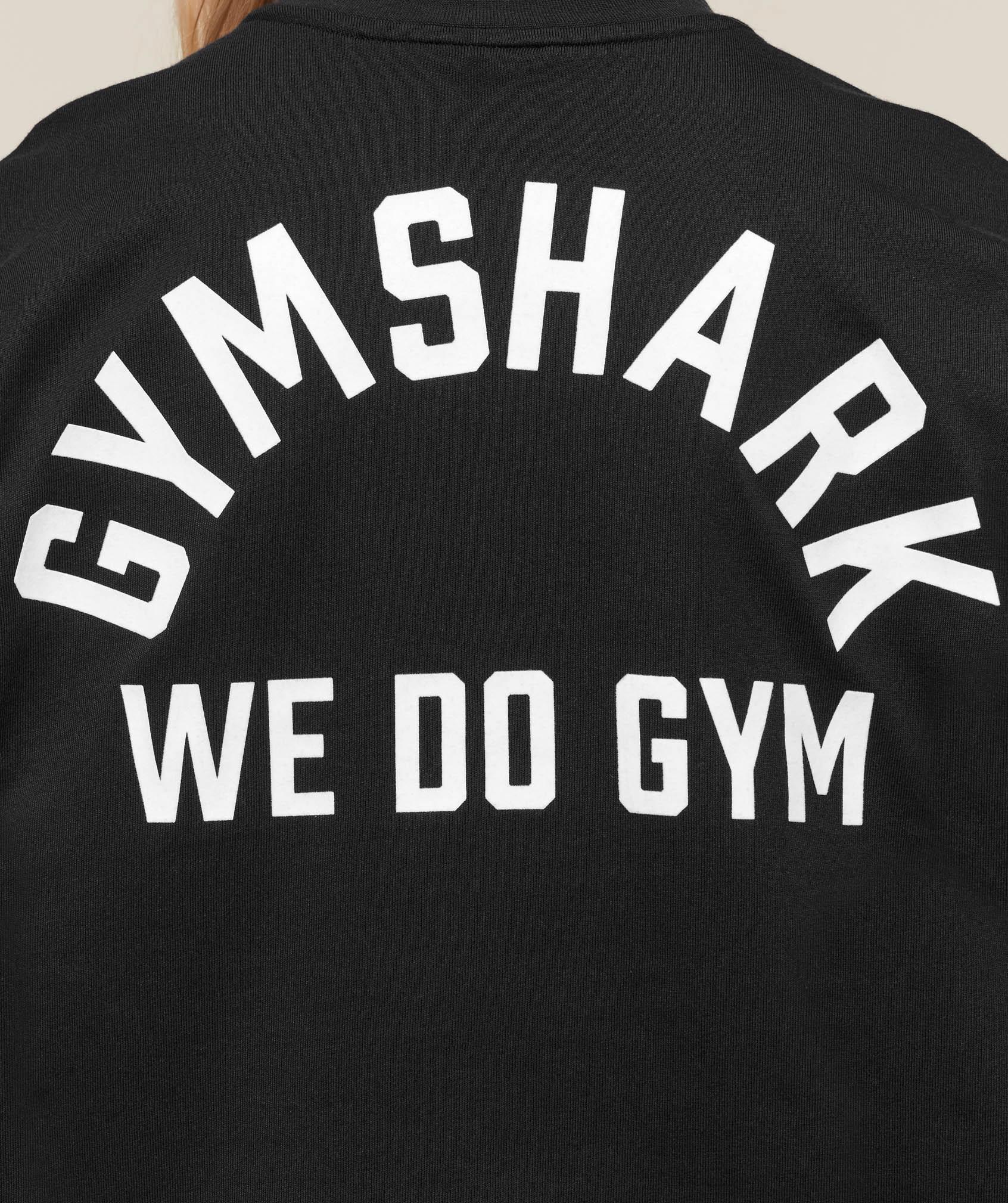 We Do Gym Graphic Oversized T-Shirt Product Image