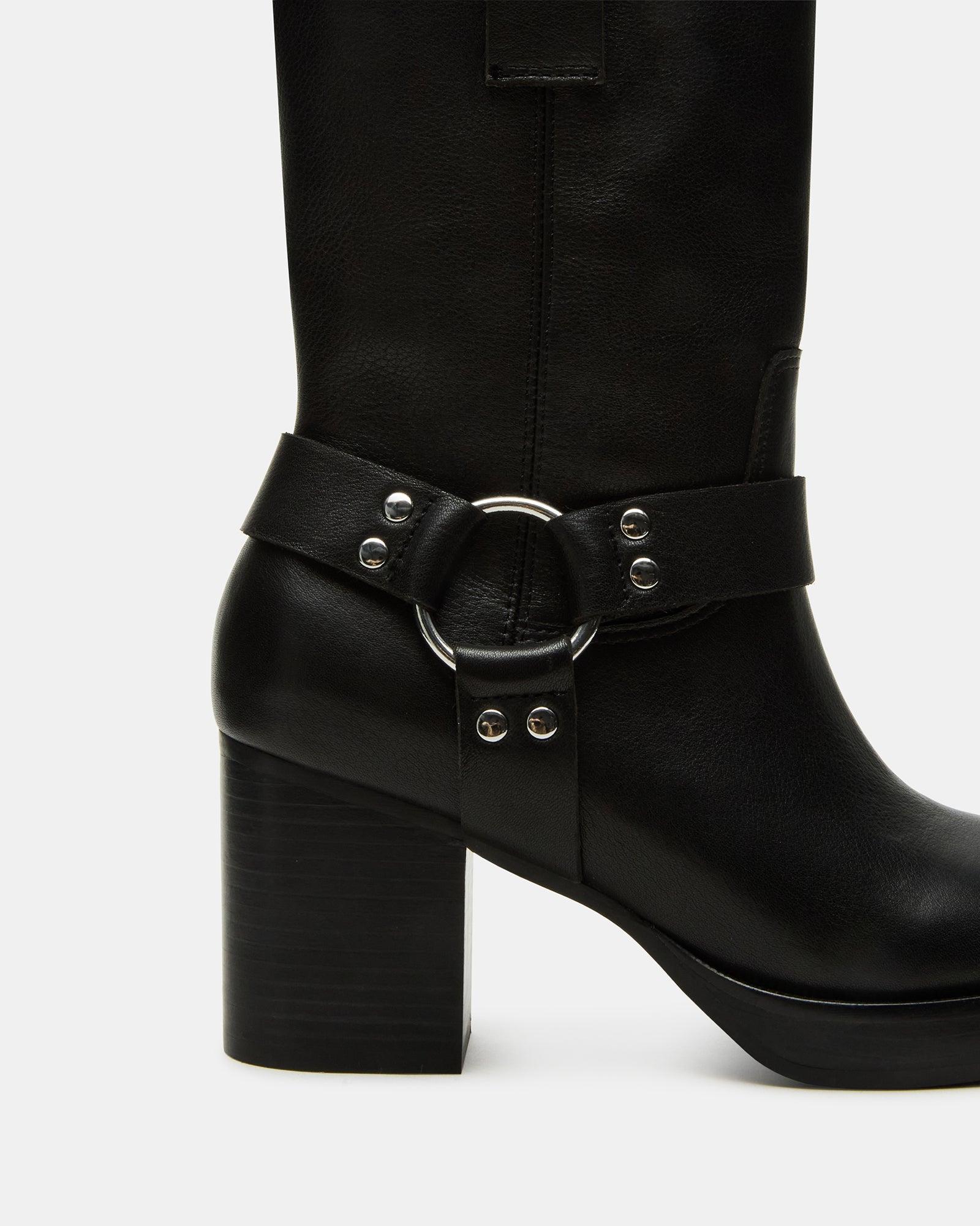 TOPHER BLACK LEATHER Female Product Image