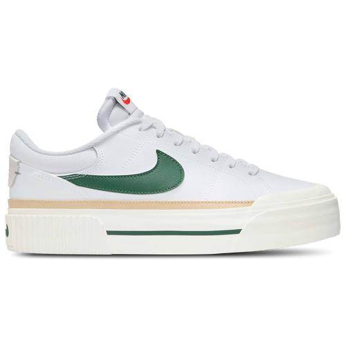 Nike Womens Court Legacy Lift Shoes | DM7590-100 Product Image