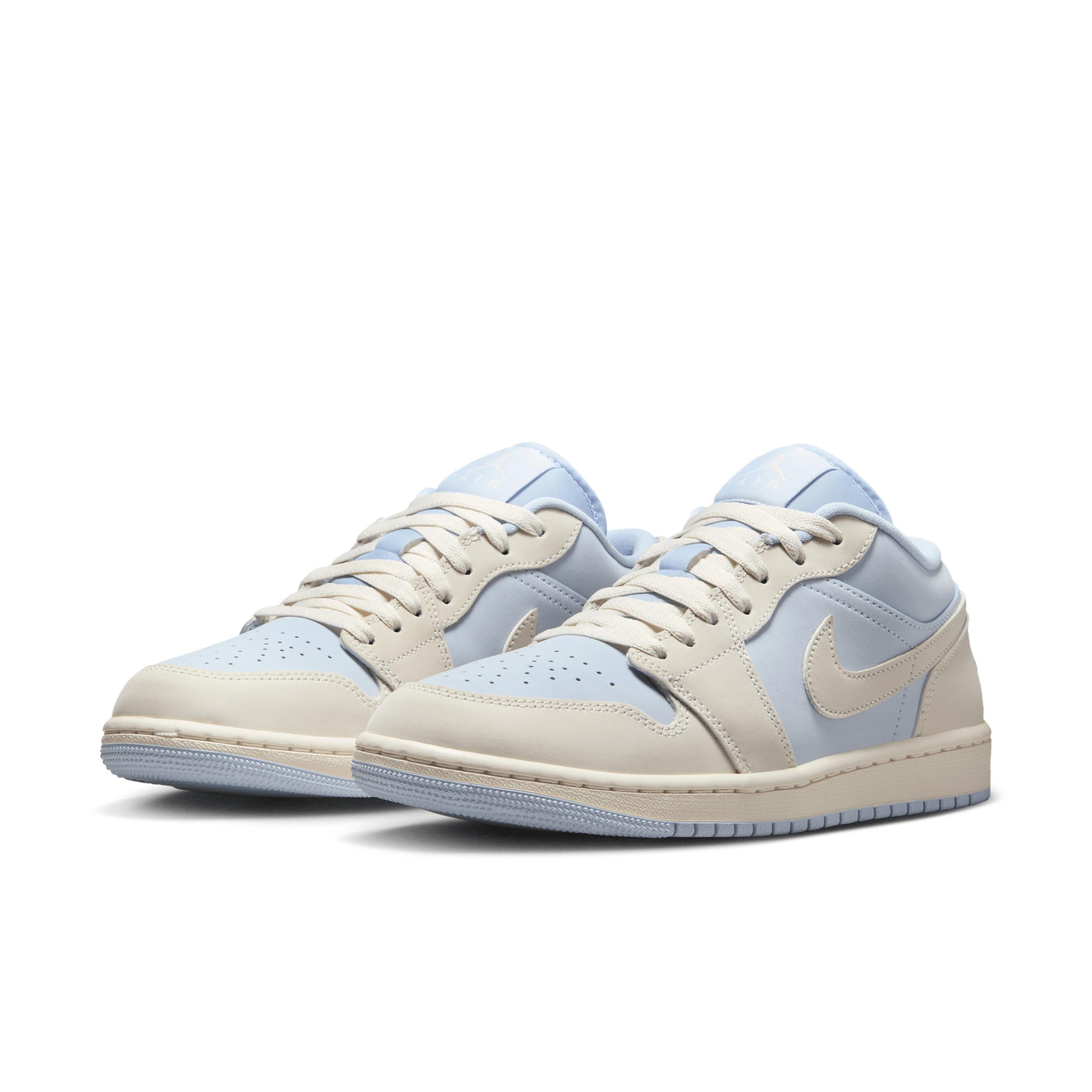 Jordan Womens Jordan AJ 1 Low - Womens Basketball Shoes Sail/Seafoam Product Image