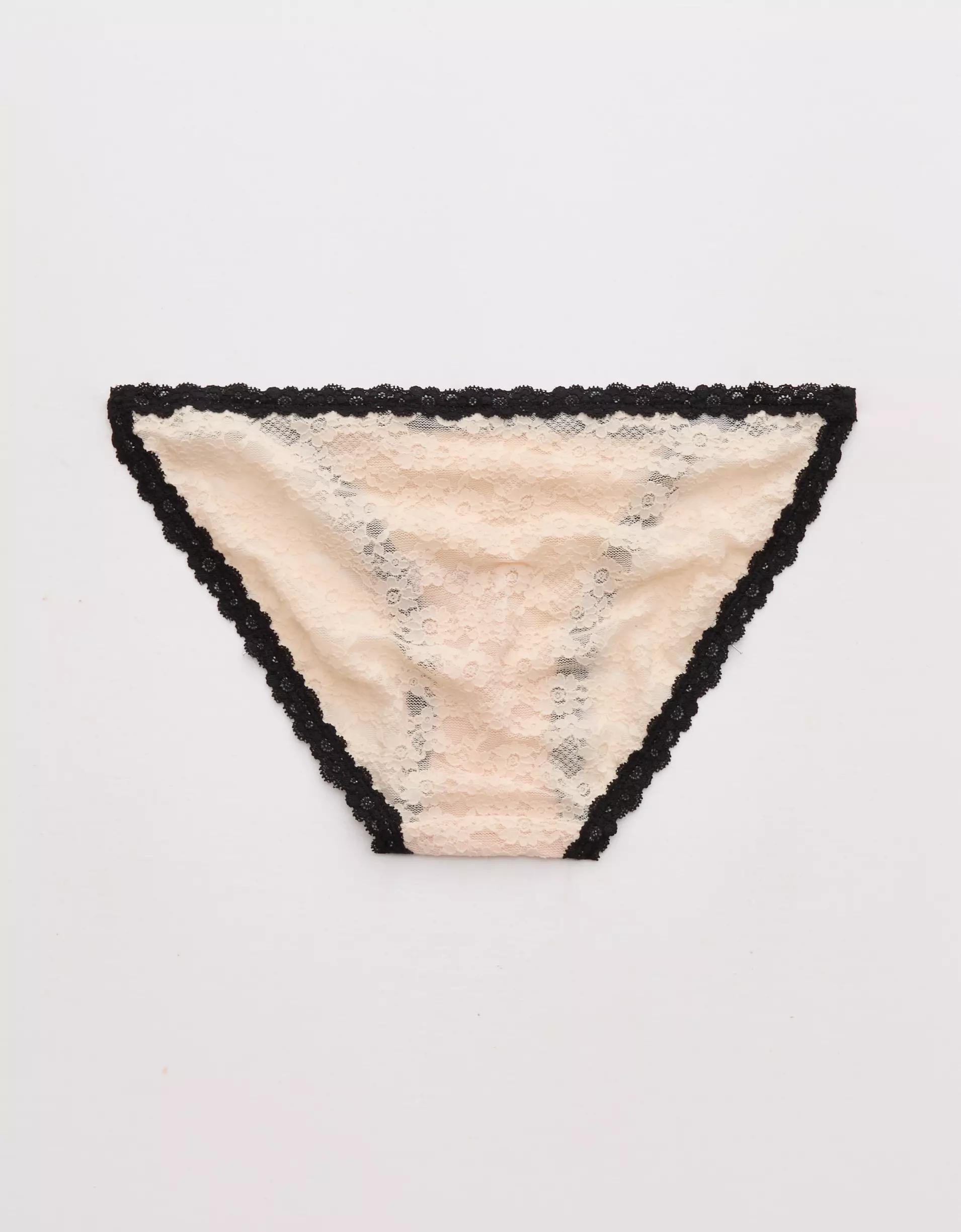 Show Off Vintage Lace String Bikini Underwear Product Image