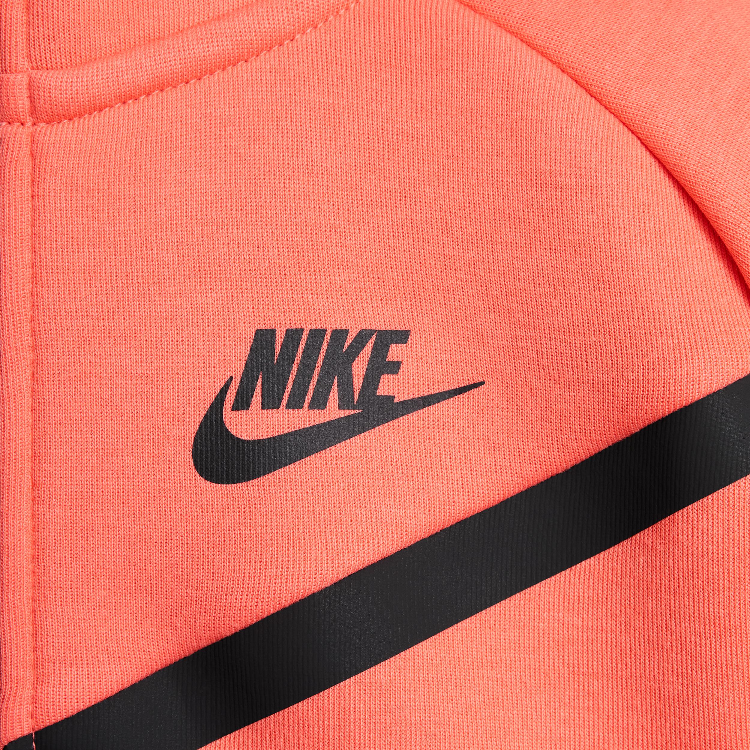 Unisex Nike Sportswear Tech Fleece Girls Full-Zip Hoodie | HV8695-814 Product Image