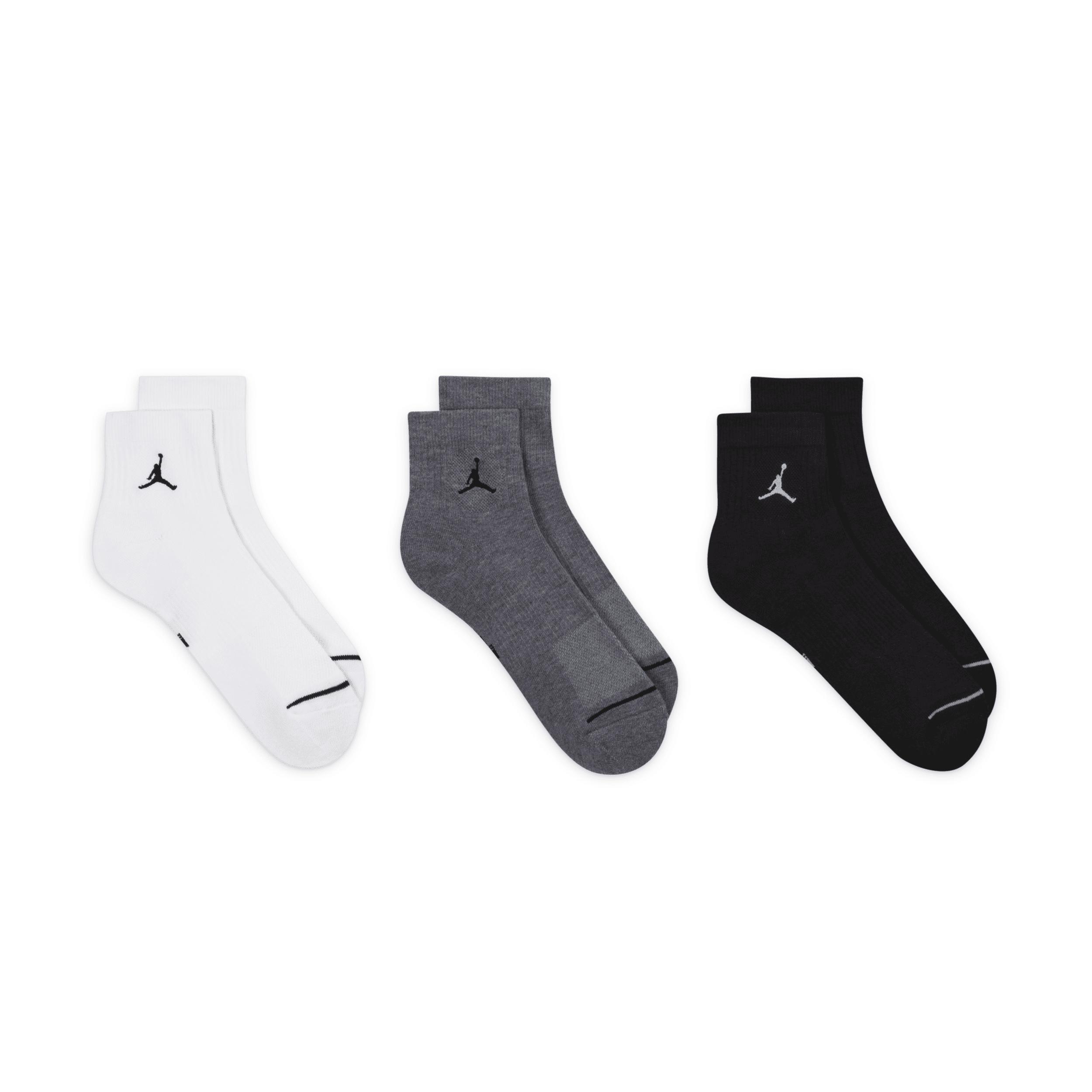 Jordan Mens Jordan Every Day Cushioned Ankle 3 Pack - Mens Product Image