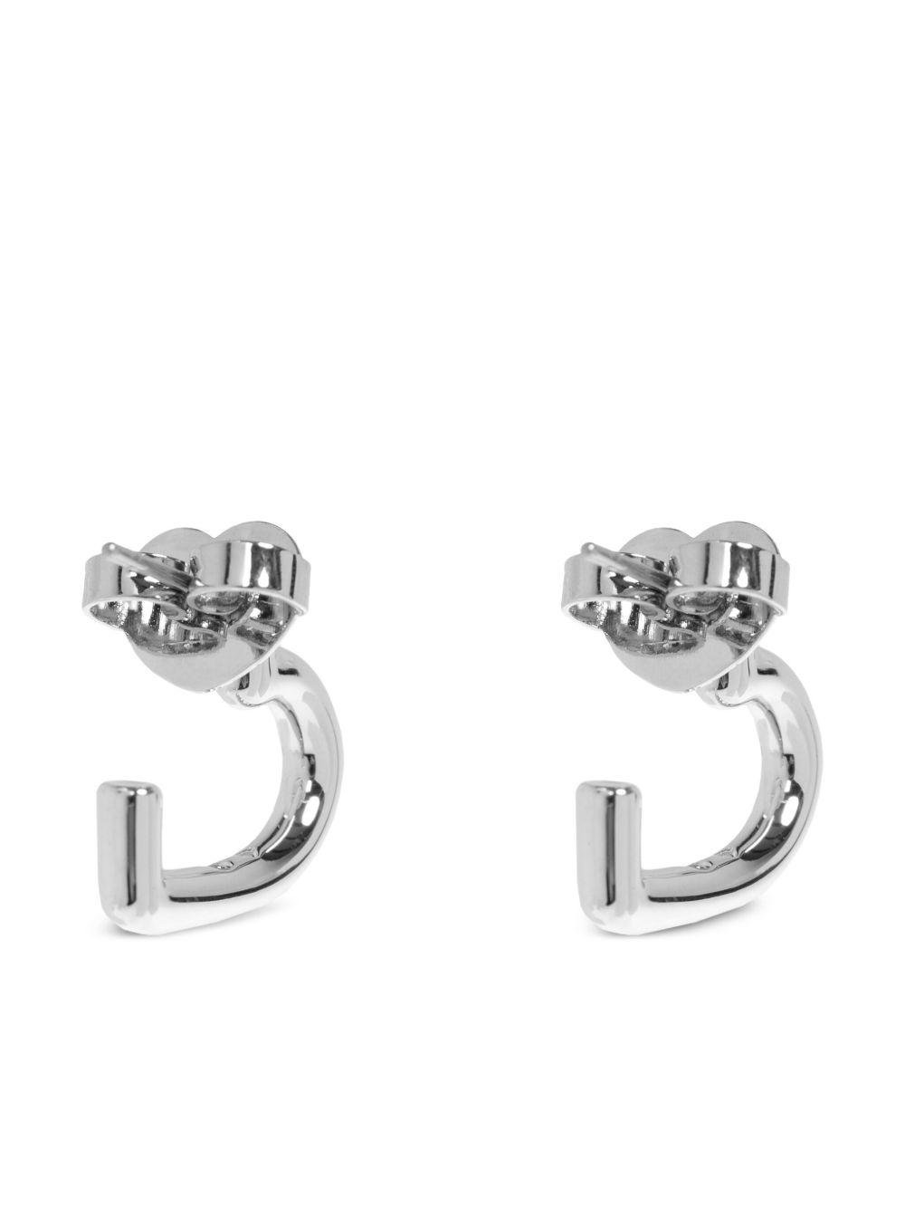Heart You hoop earrings Product Image