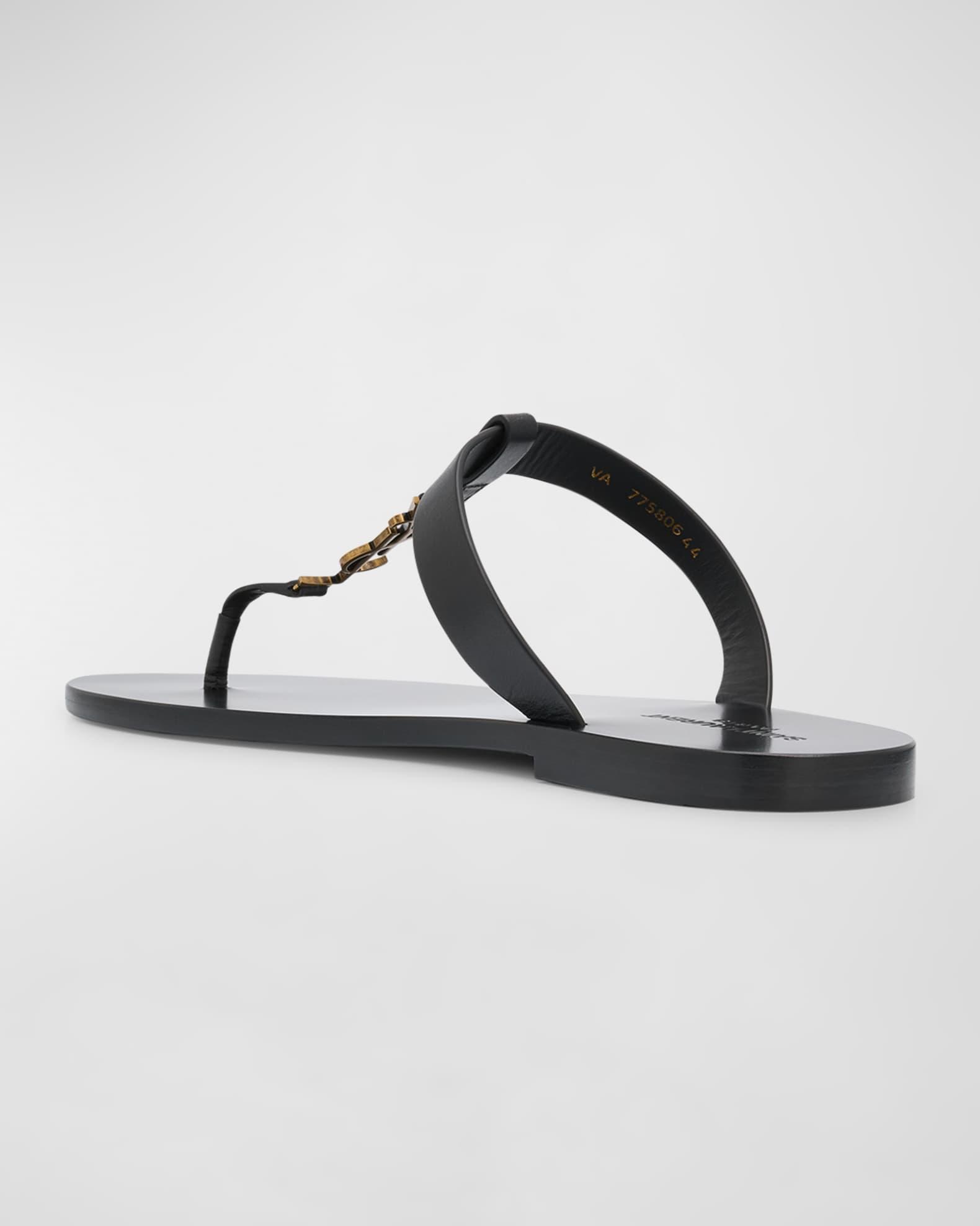 Men's Pepe 05 YSL Slide Sandals in Leather Product Image