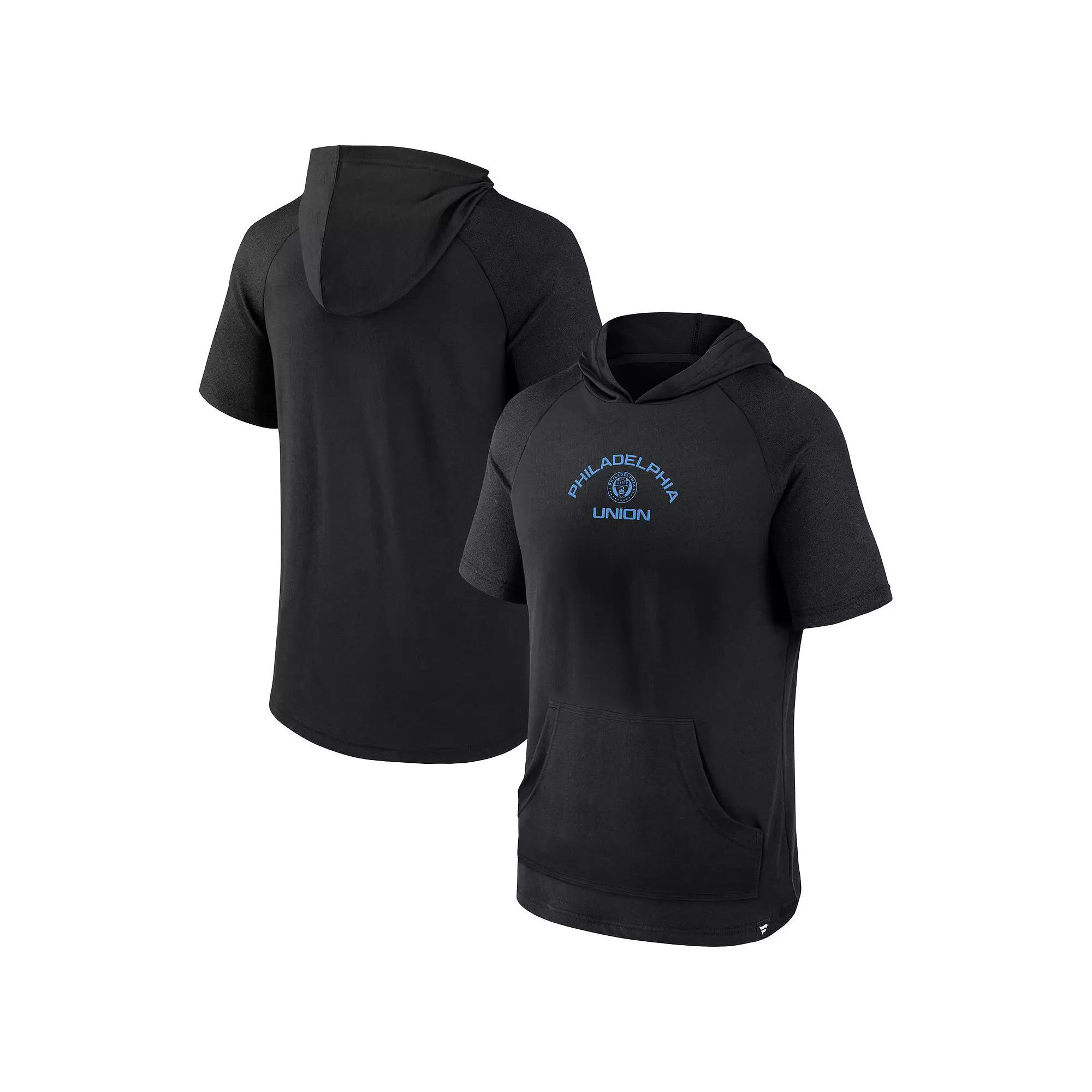 Men's Fanatics Branded Navy Tennessee Titans Offensive Strategy Short Sleeve Pullover Hoodie,  Product Image