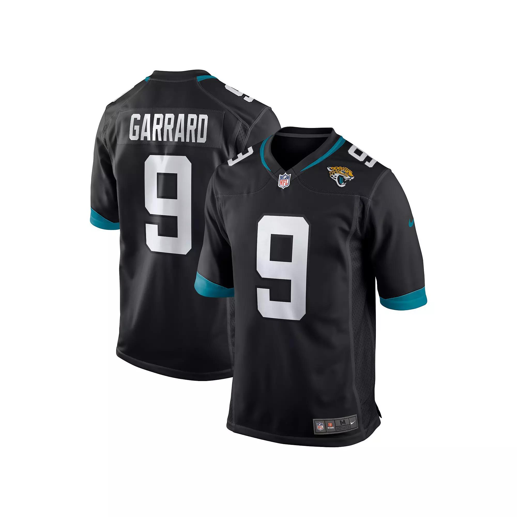 Men's Nike Mark Brunell Black Jacksonville Jaguars Game Retired Player Jersey, Size: 2XL Product Image