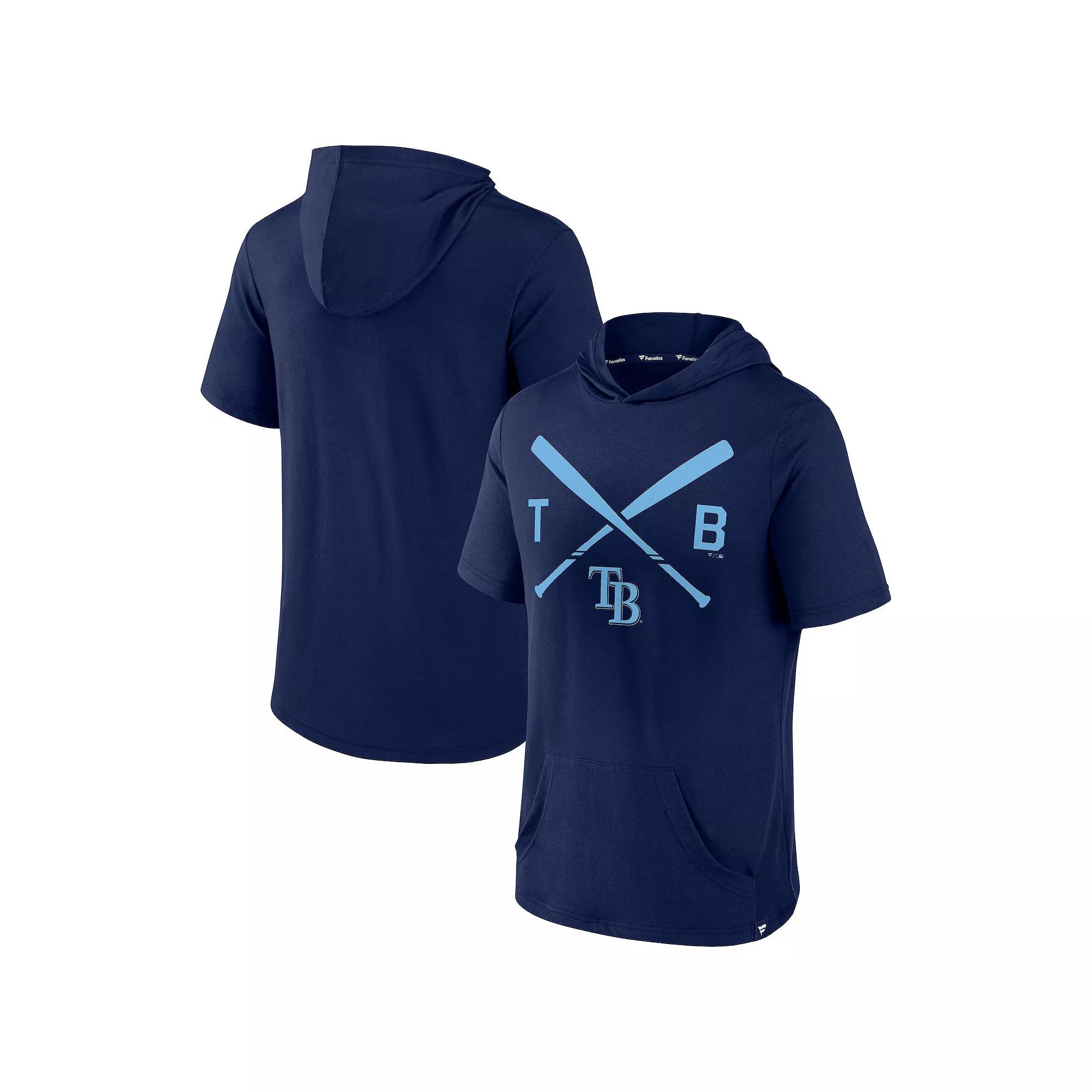 Men's Fanatics Black Philadelphia Union Match Raglan Short Sleeve Pullover Hoodie,  Product Image