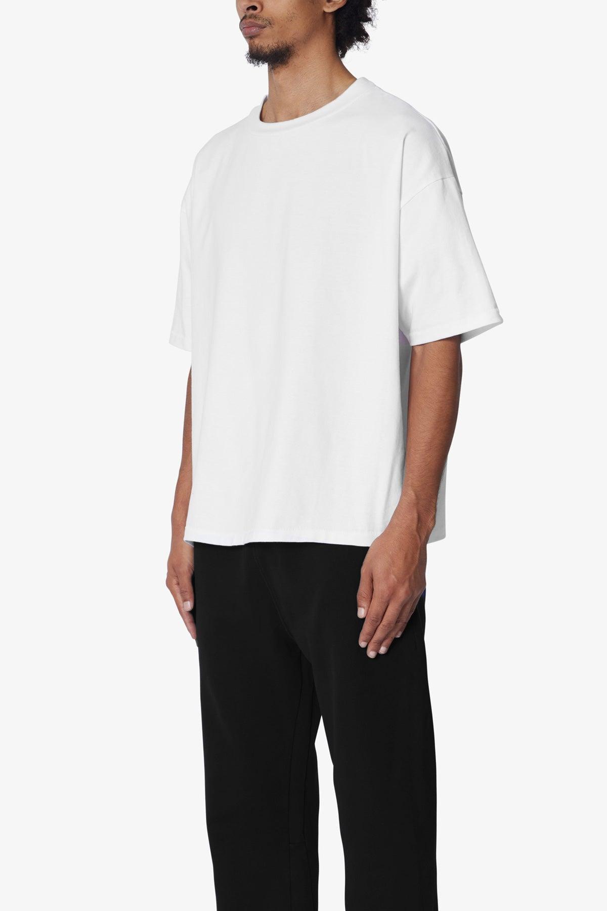 Heavy Every Day Boxy Tee - White Product Image