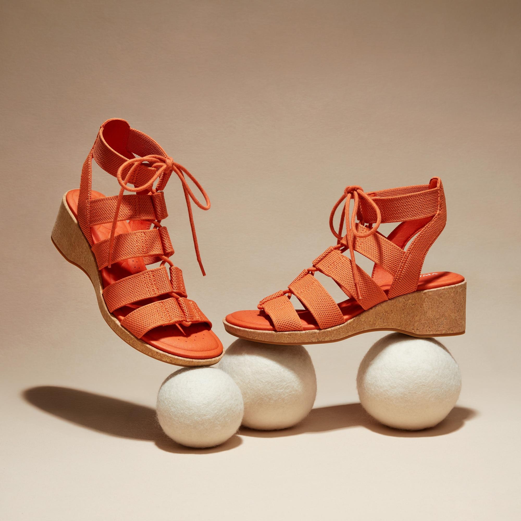 Strap Wedge Sandals (Heidi) Product Image
