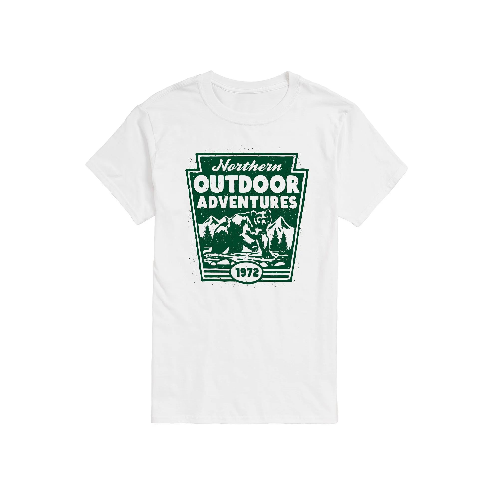 Men's Northern Outdoor Adventures Graphic Tee,  Product Image