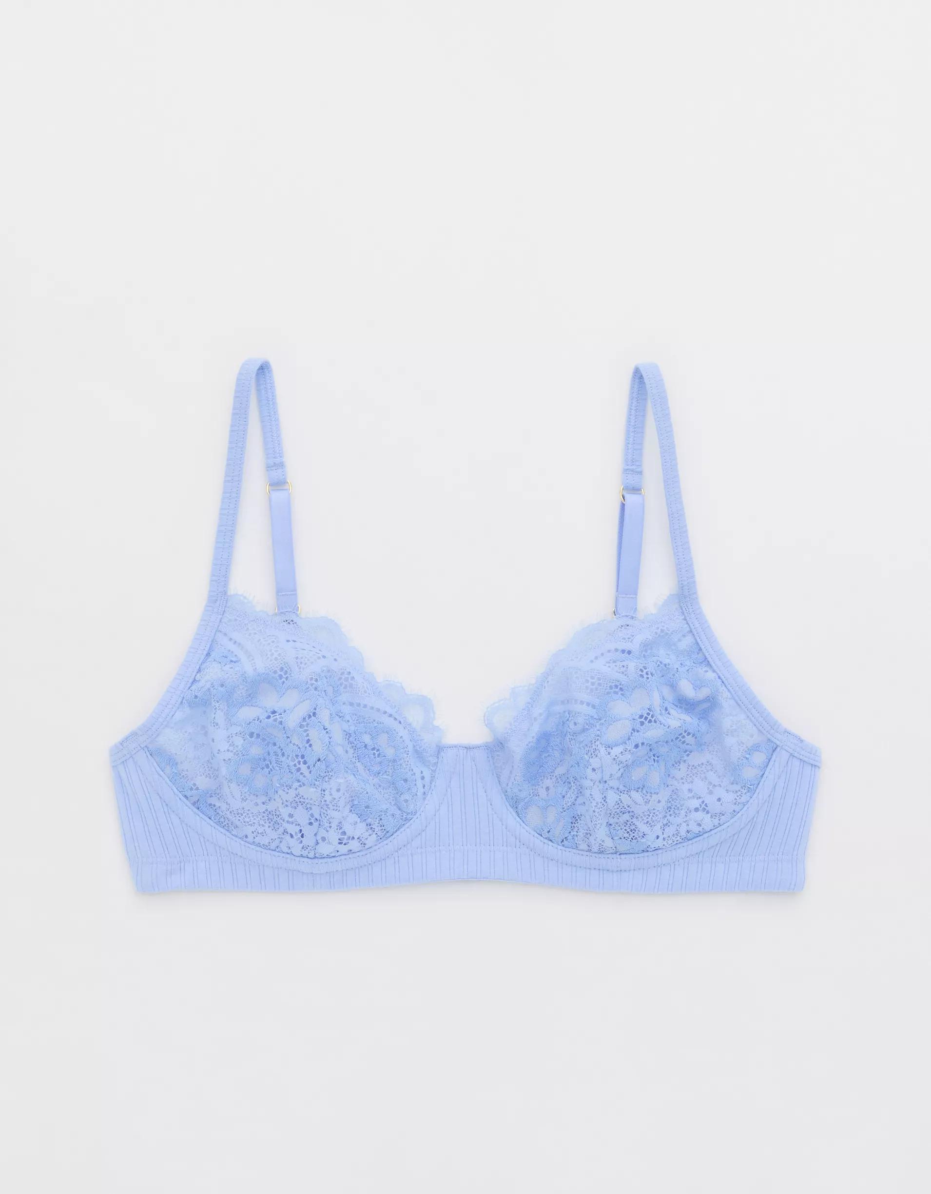 Show Off Enchanted Lace Rib Wireless Bralette Product Image
