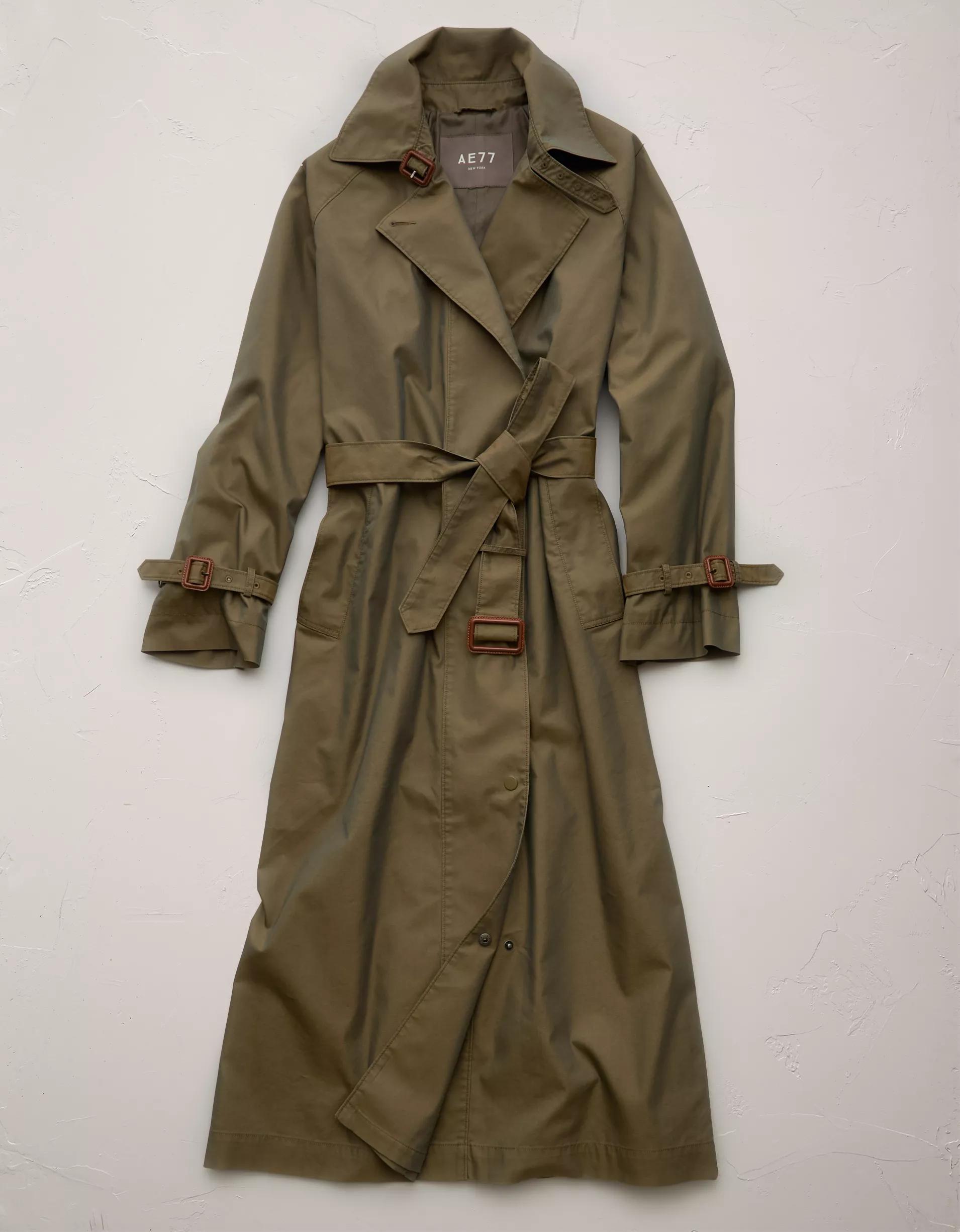 AE77 Premium Trench Coat Product Image