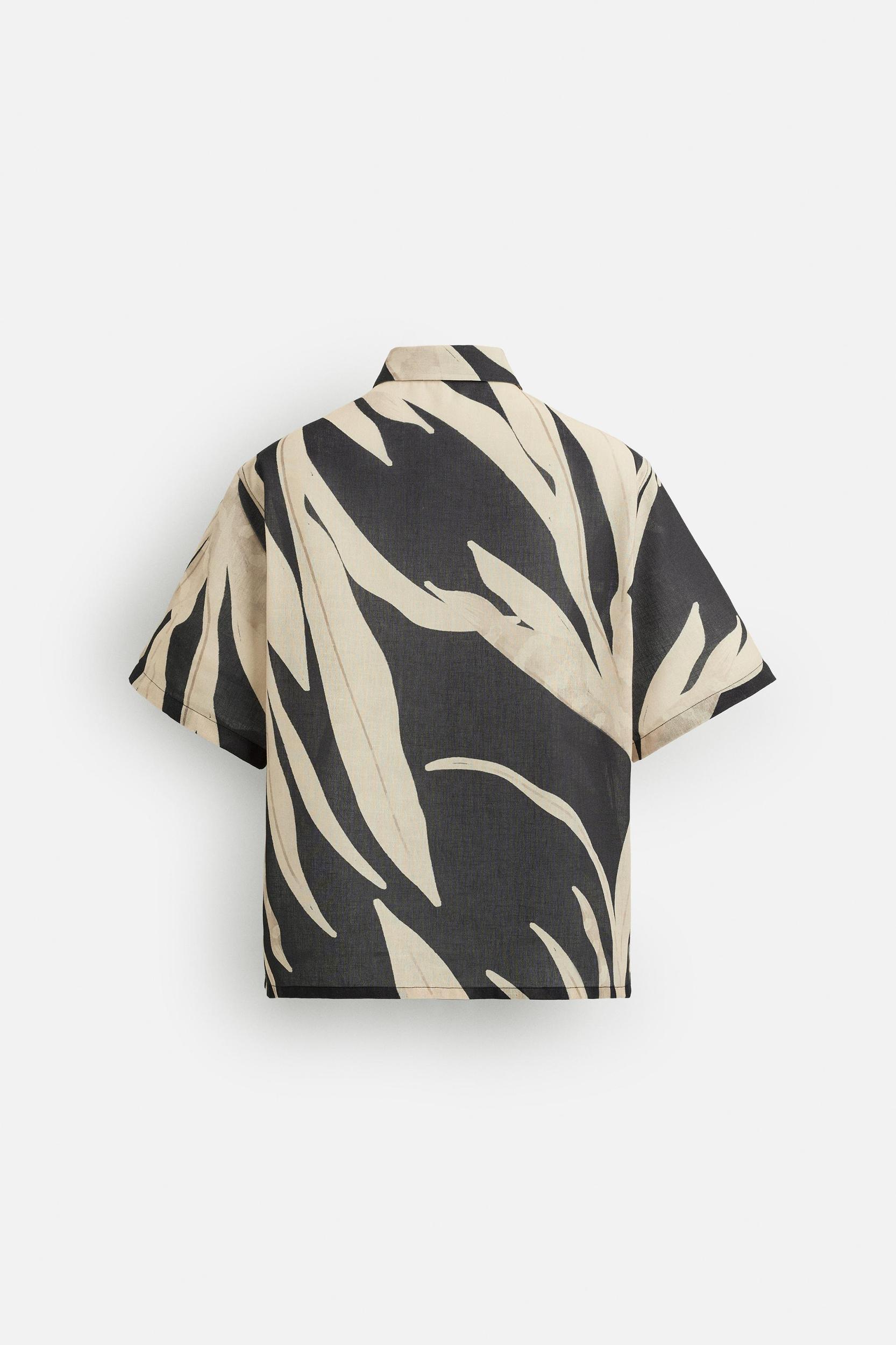 LEAF PRINT SHIRT Product Image