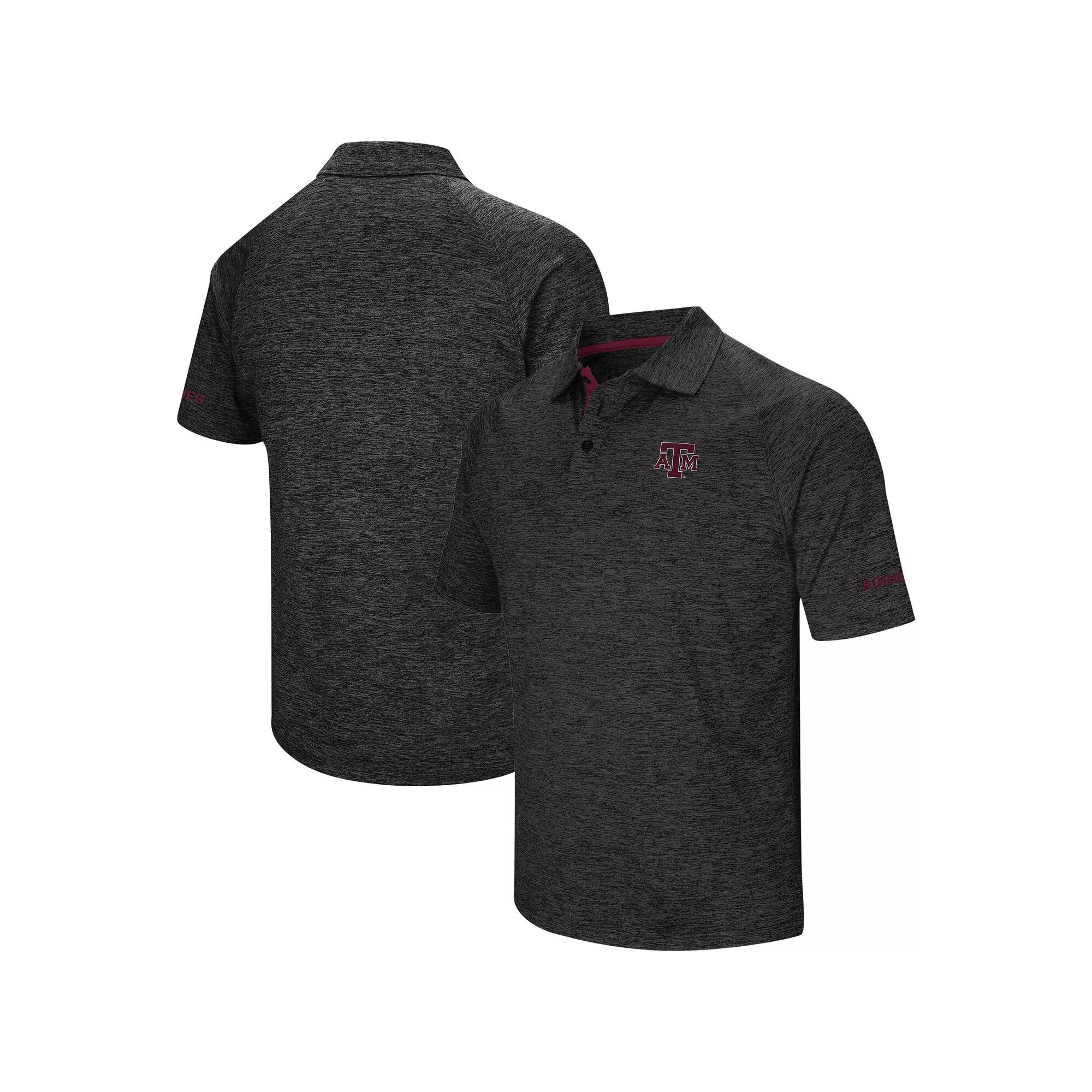 Men's Colosseum Black Florida State Seminoles Big & Tall Down Swing Polo,  Product Image