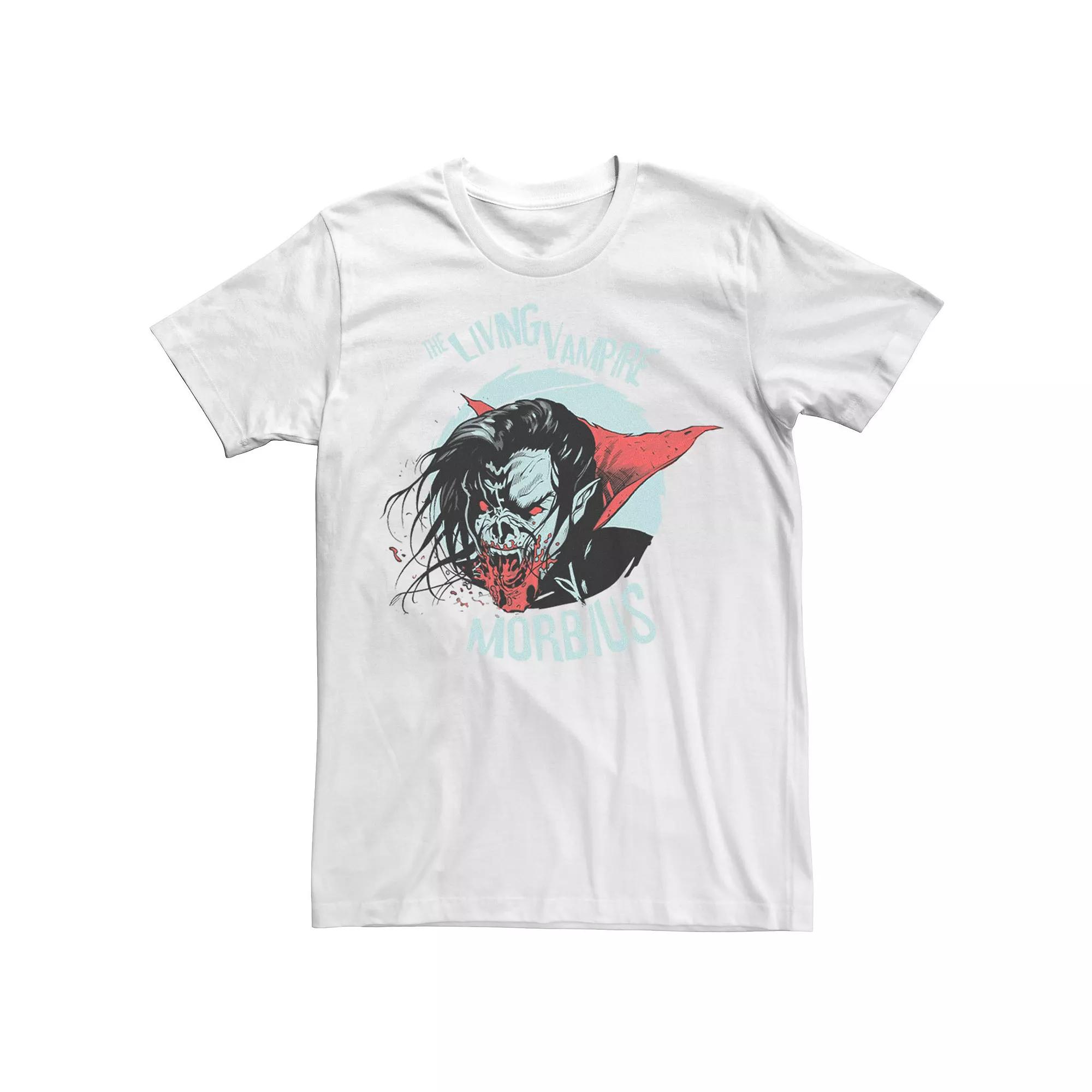 Men's Marvel Morbius The Living Vampire Dark Portrait Tee,  Product Image