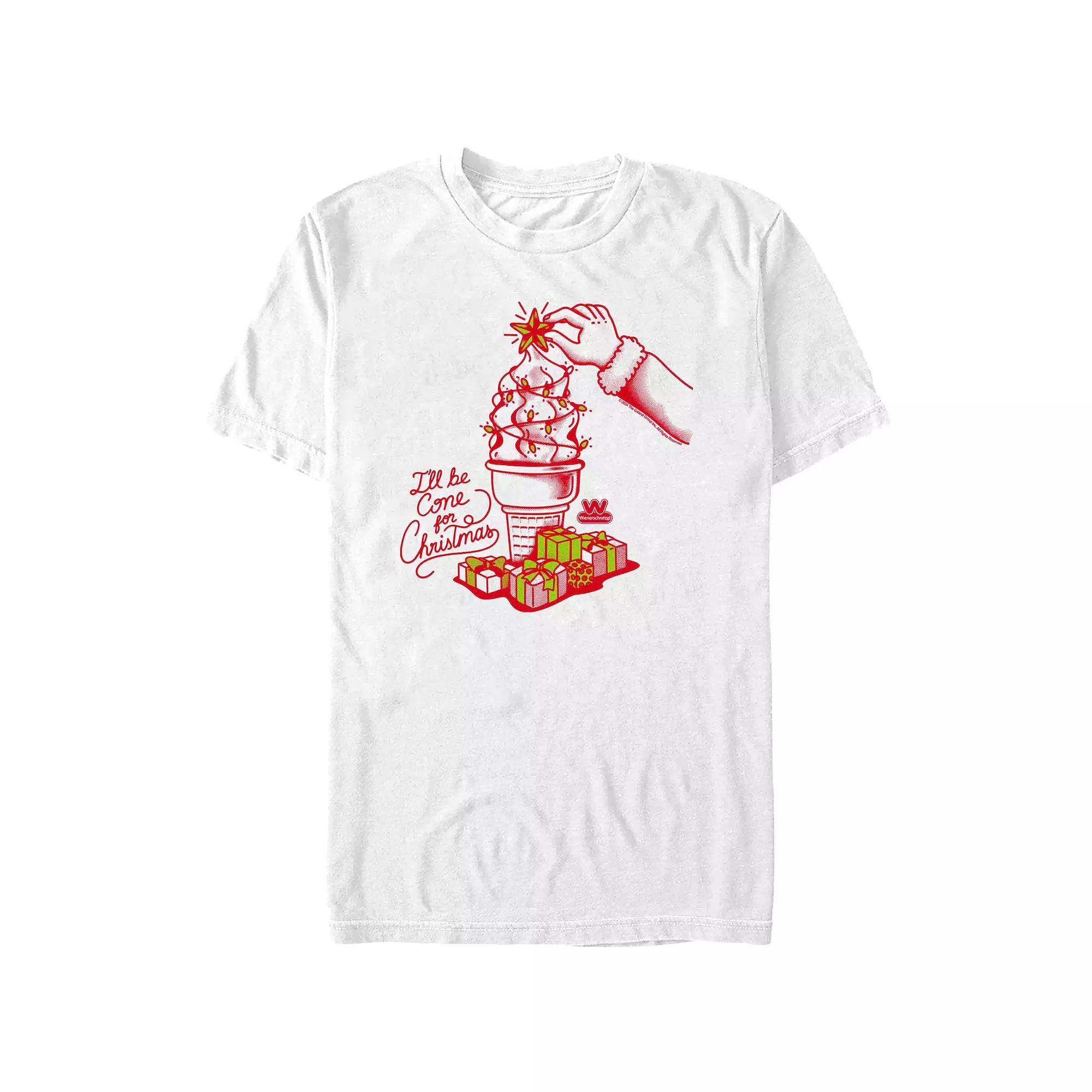 Men's Wienerschnitzel I'll Be Cone For Christmas Graphic Tee,  Product Image