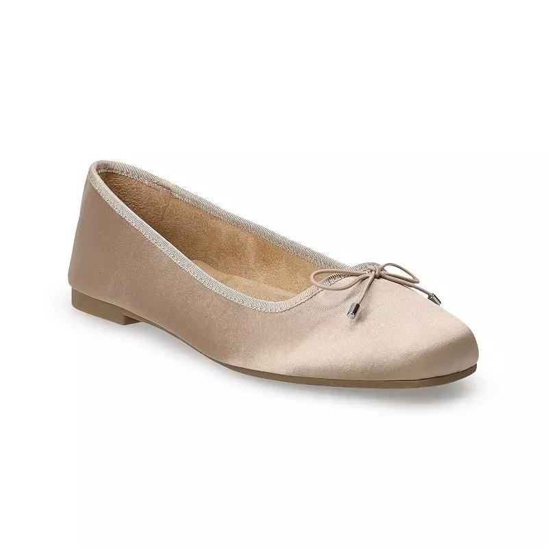 SO Lailaa Womens Square Toe Ballet Flats Product Image