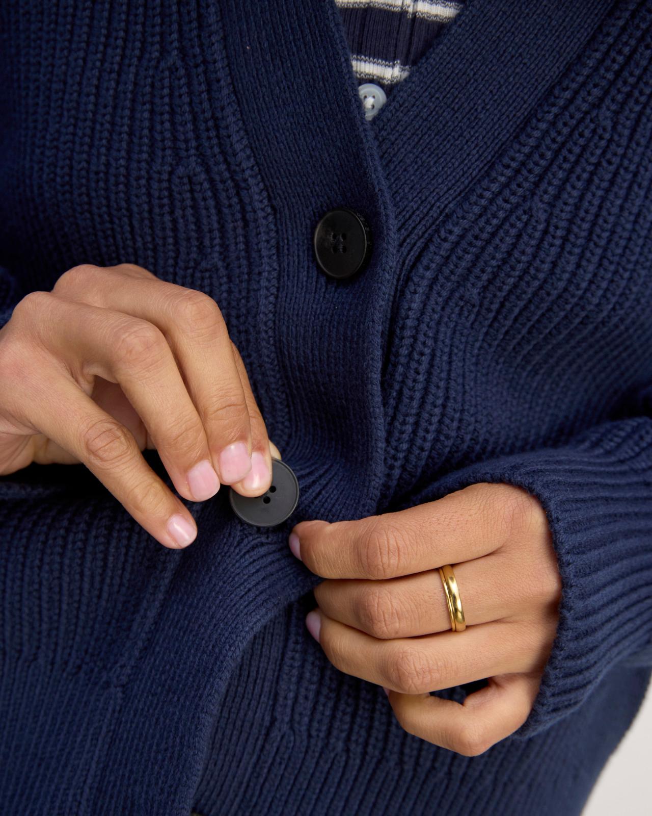 Womens Boxy Cardigan in Everyday Cotton by Everlane Product Image