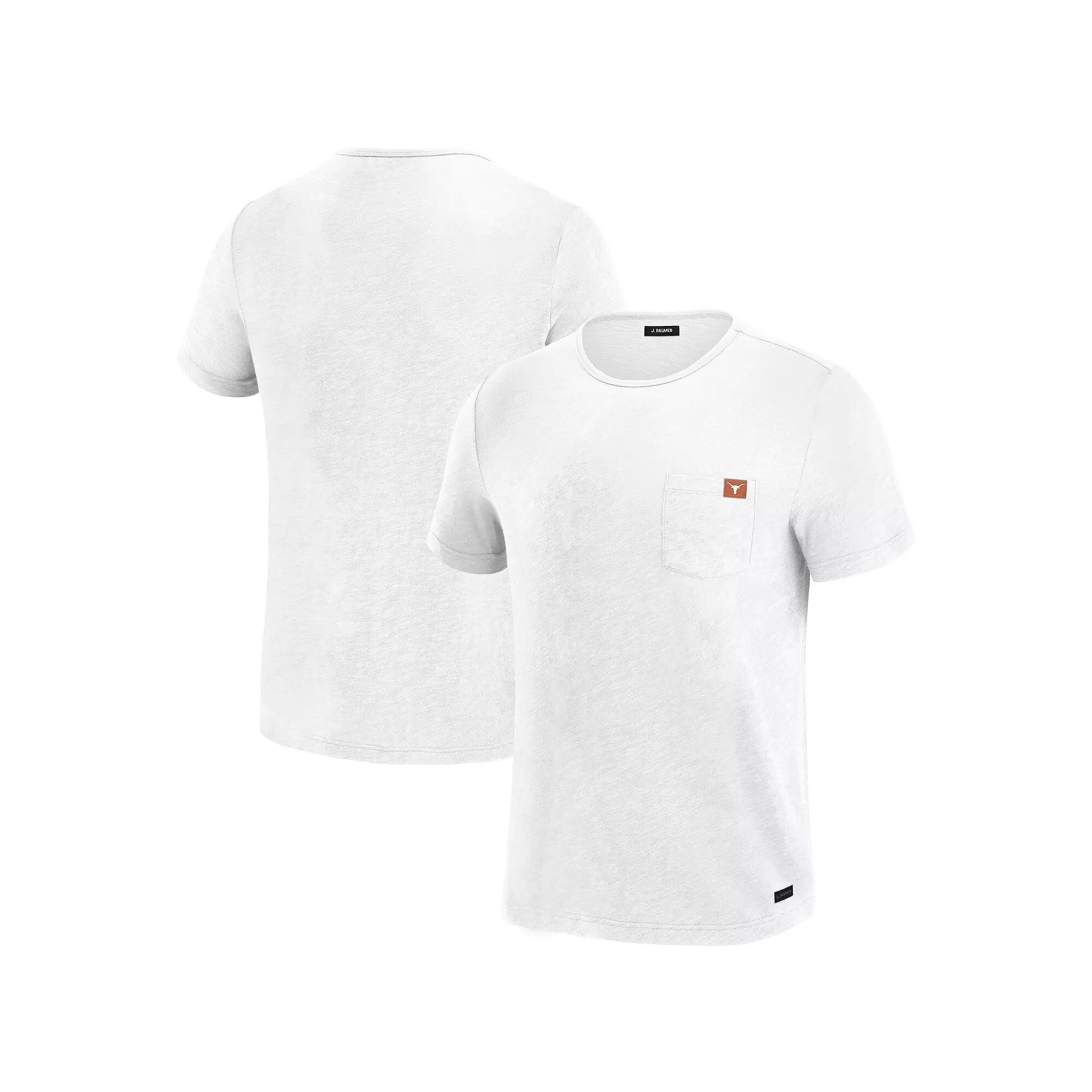 Men's J. Palmer White Texas Longhorns In-The-Pocket T-Shirt, Size: XL Product Image