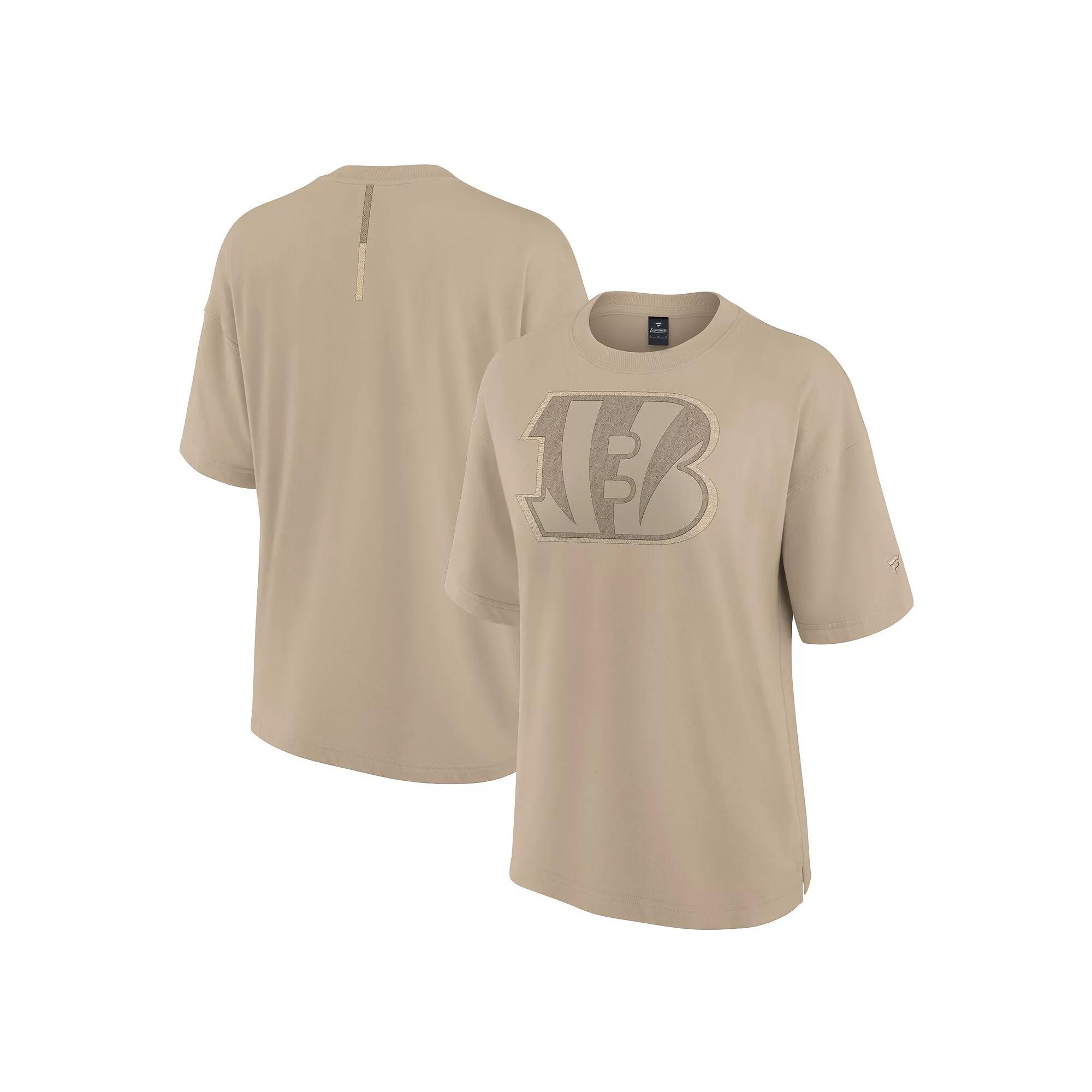 Women's Fanatics Signature Khaki Cincinnati Bengals Elements Over Product Image