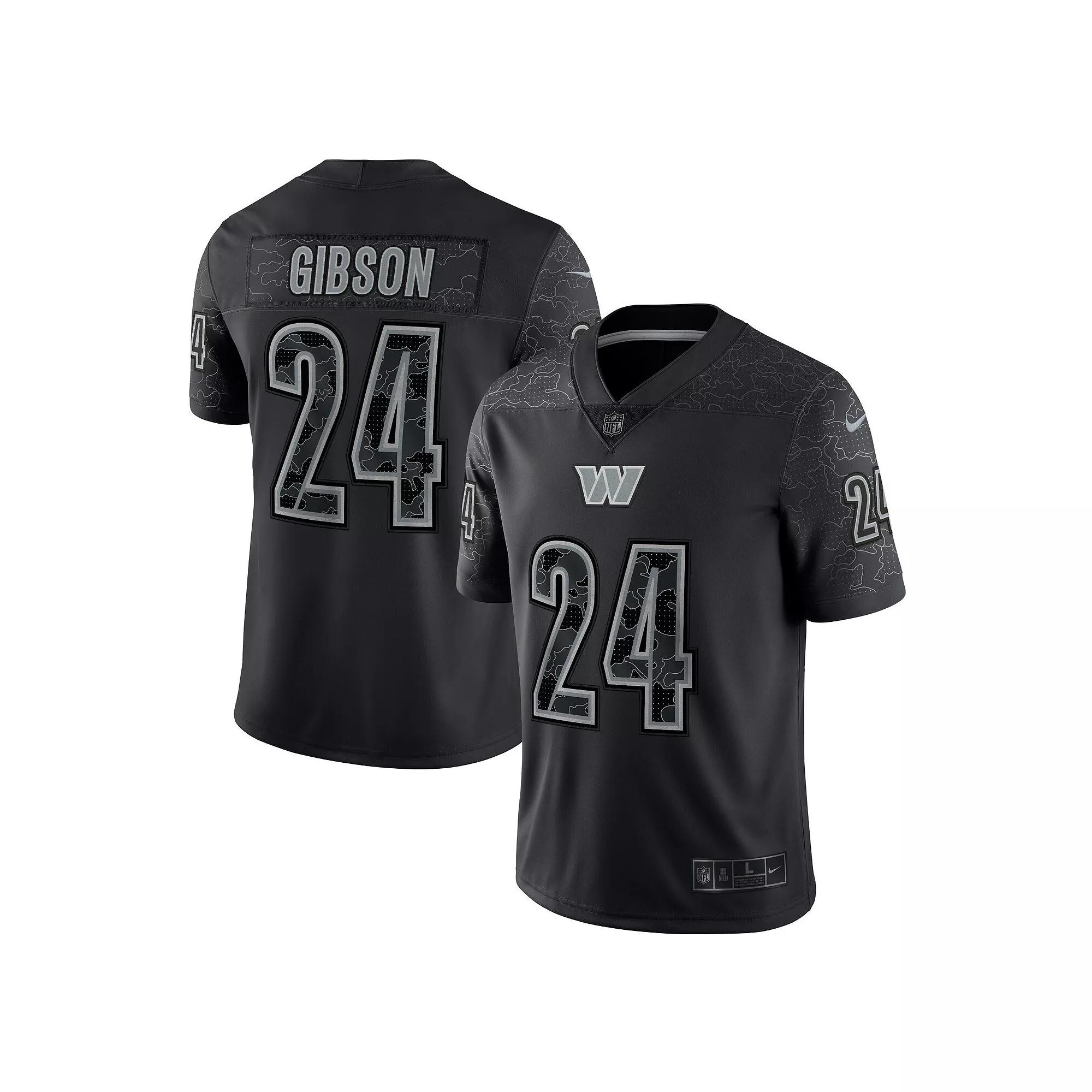 Men's Nike Antonio Gibson Black Washington Commanders RFLCTV Limited Jersey, Size: XL, Wft Black Product Image
