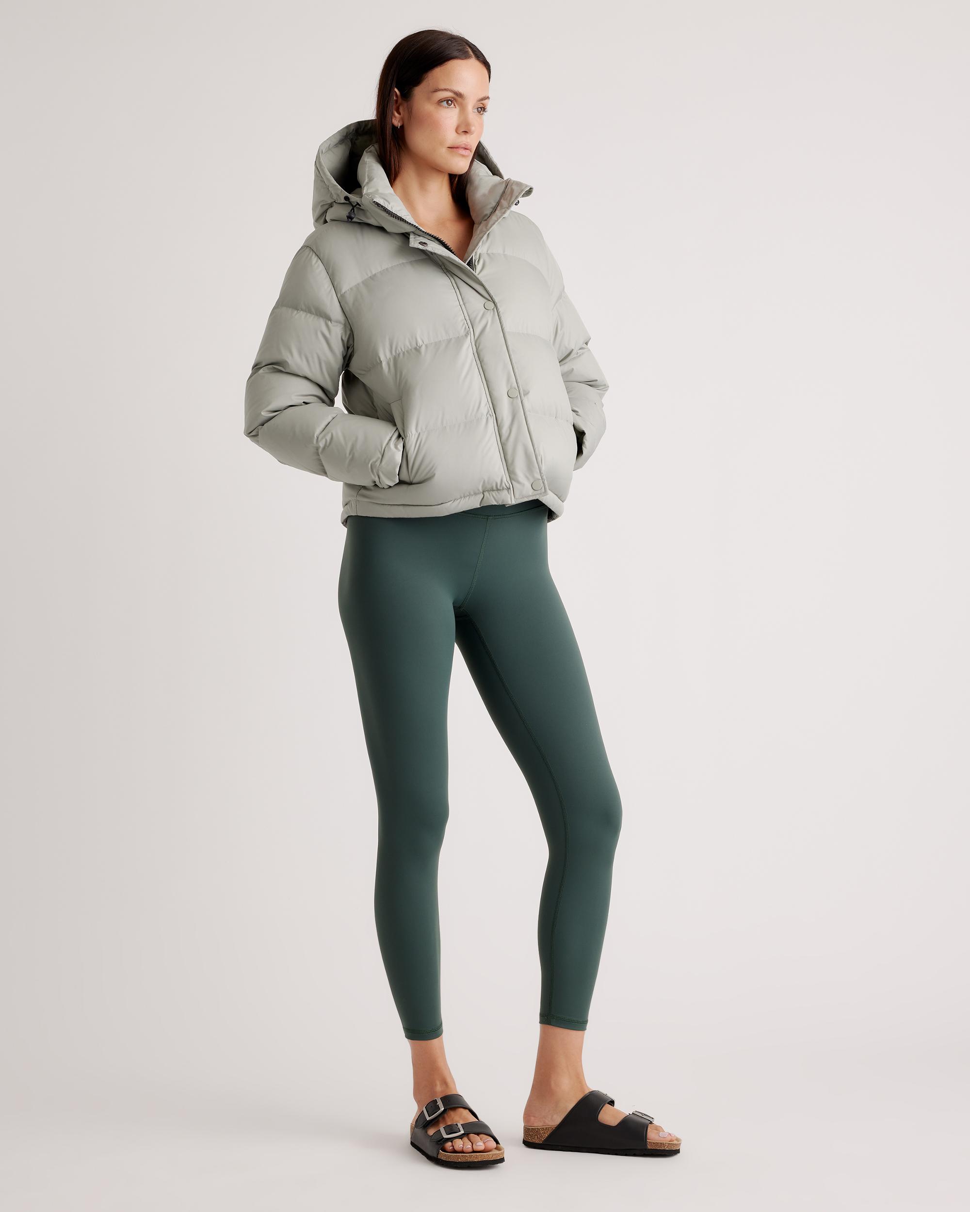 Quince | Women's Responsible Down Cropped Puffer Jacket Recycled Polyester Product Image