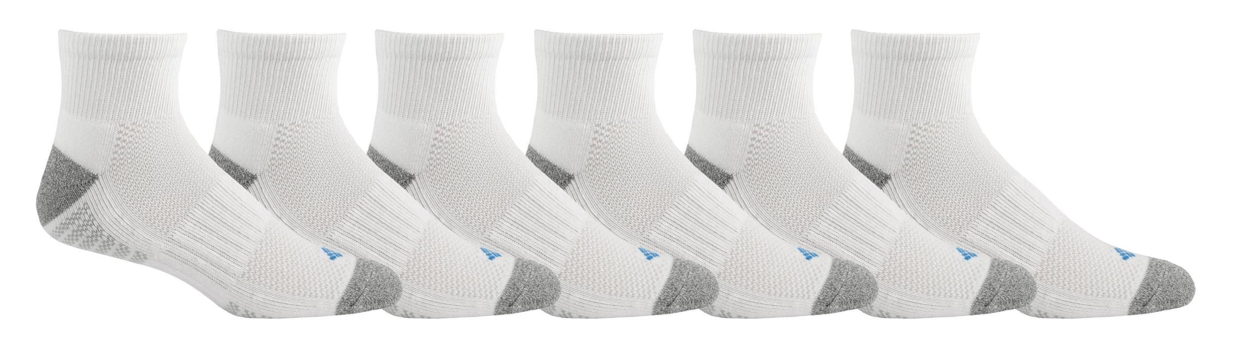 Columbia Mens Quarter With Pique Footbed Socks - 6 Pack- Product Image