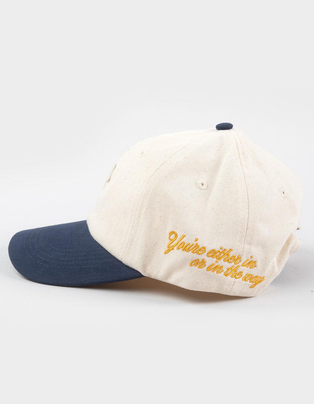 HEMLOCK HAT CO. Bozeman Dad Snapback Hat  - BLUE COMBO Product Image