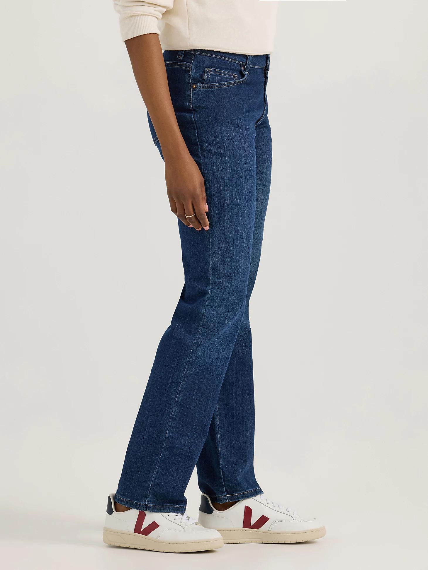 Women’s Stretch Relaxed Fit Straight Leg Jean | Women's Jeans | Lee® Product Image