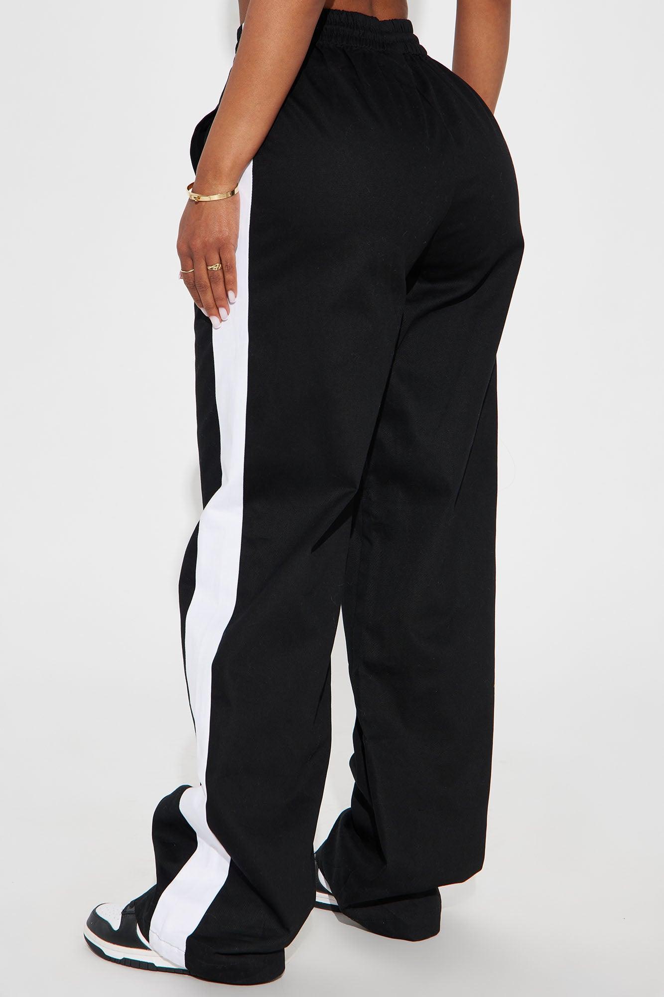 Von Dutch Track Pants - Black/White Product Image