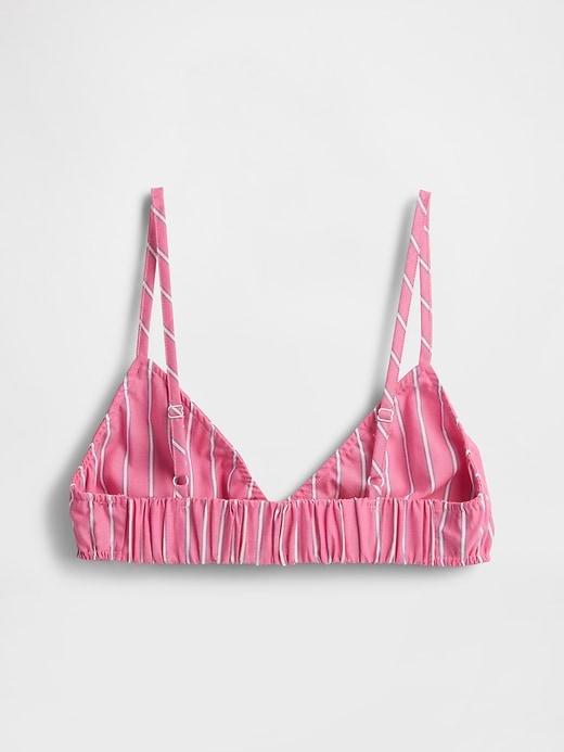 Poplin Triangle Bralette Product Image