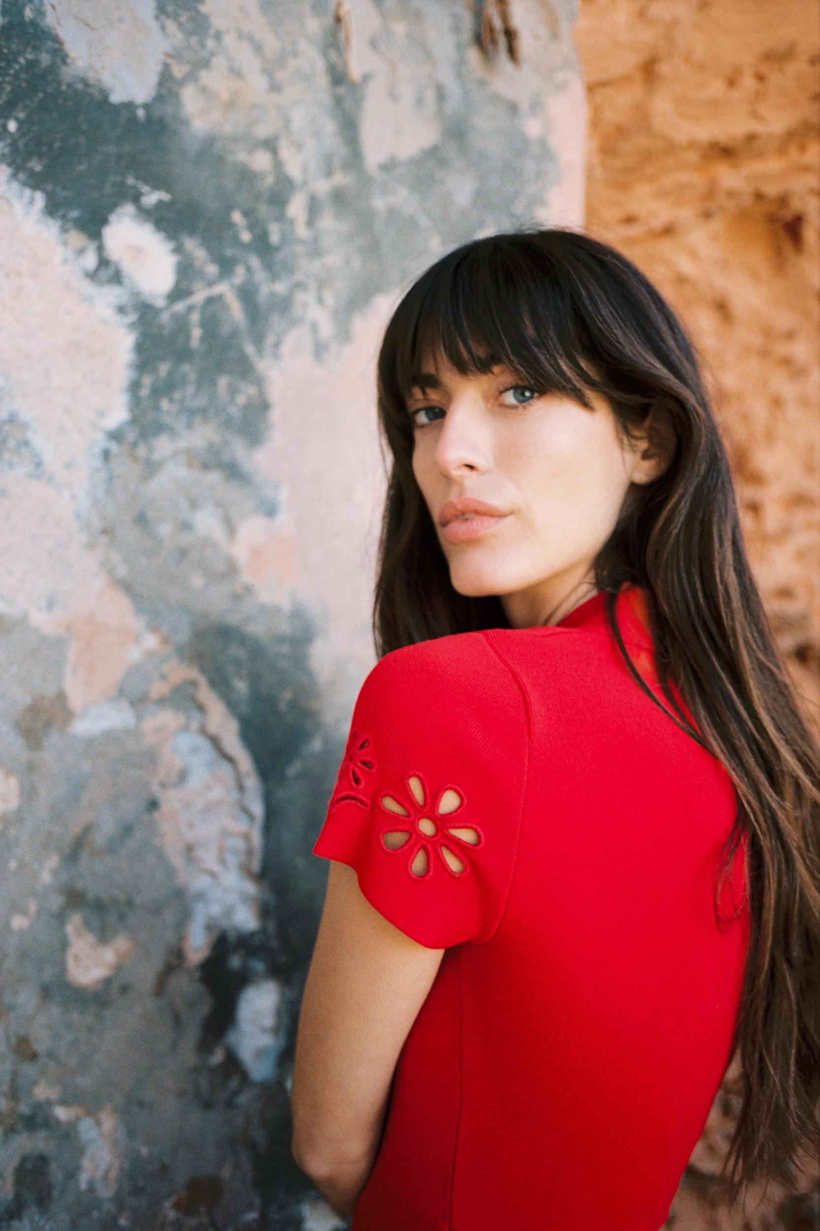 KNIT SHORT DRESS Product Image