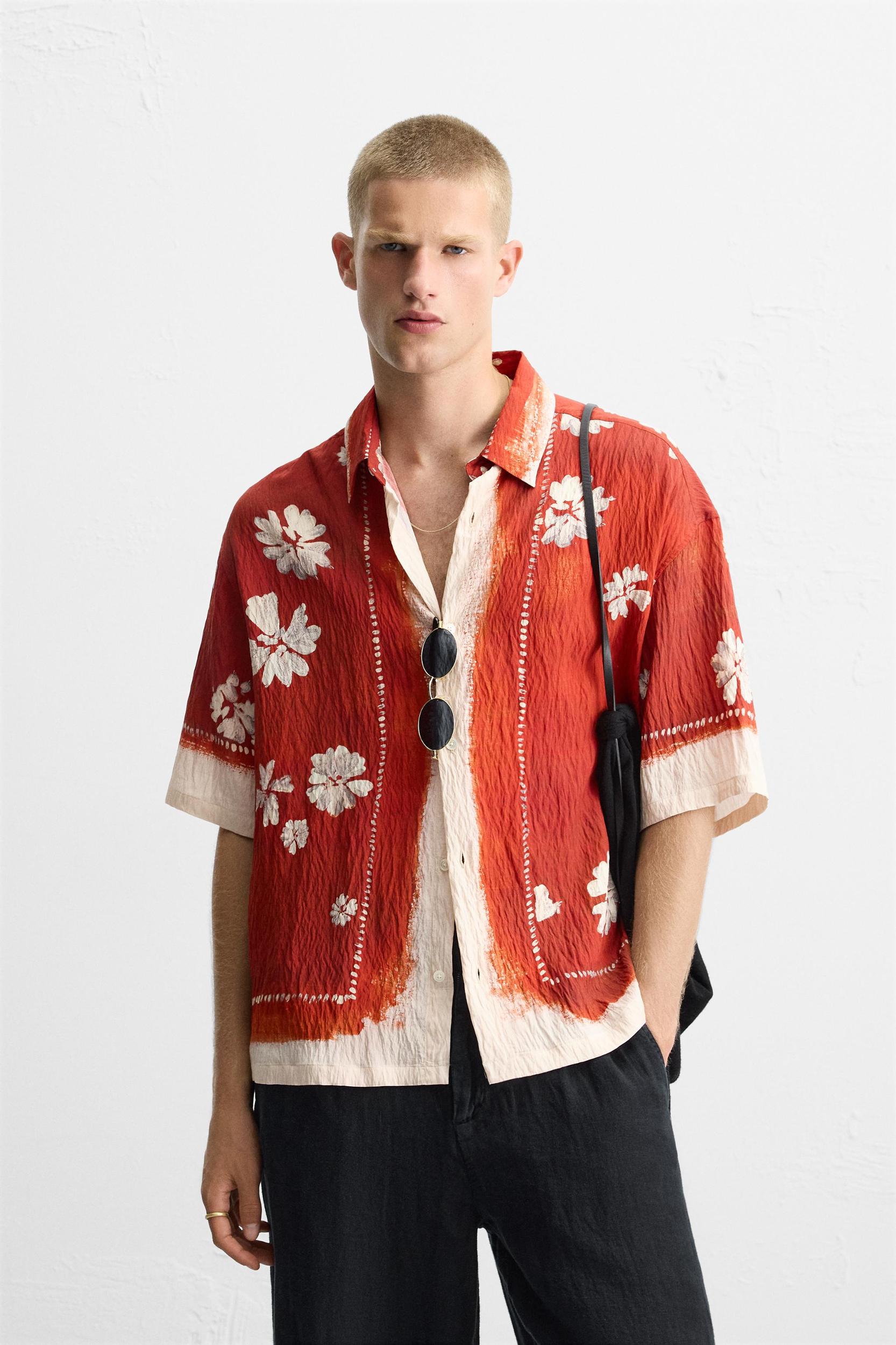 FLORAL PRINT SHIRT Product Image
