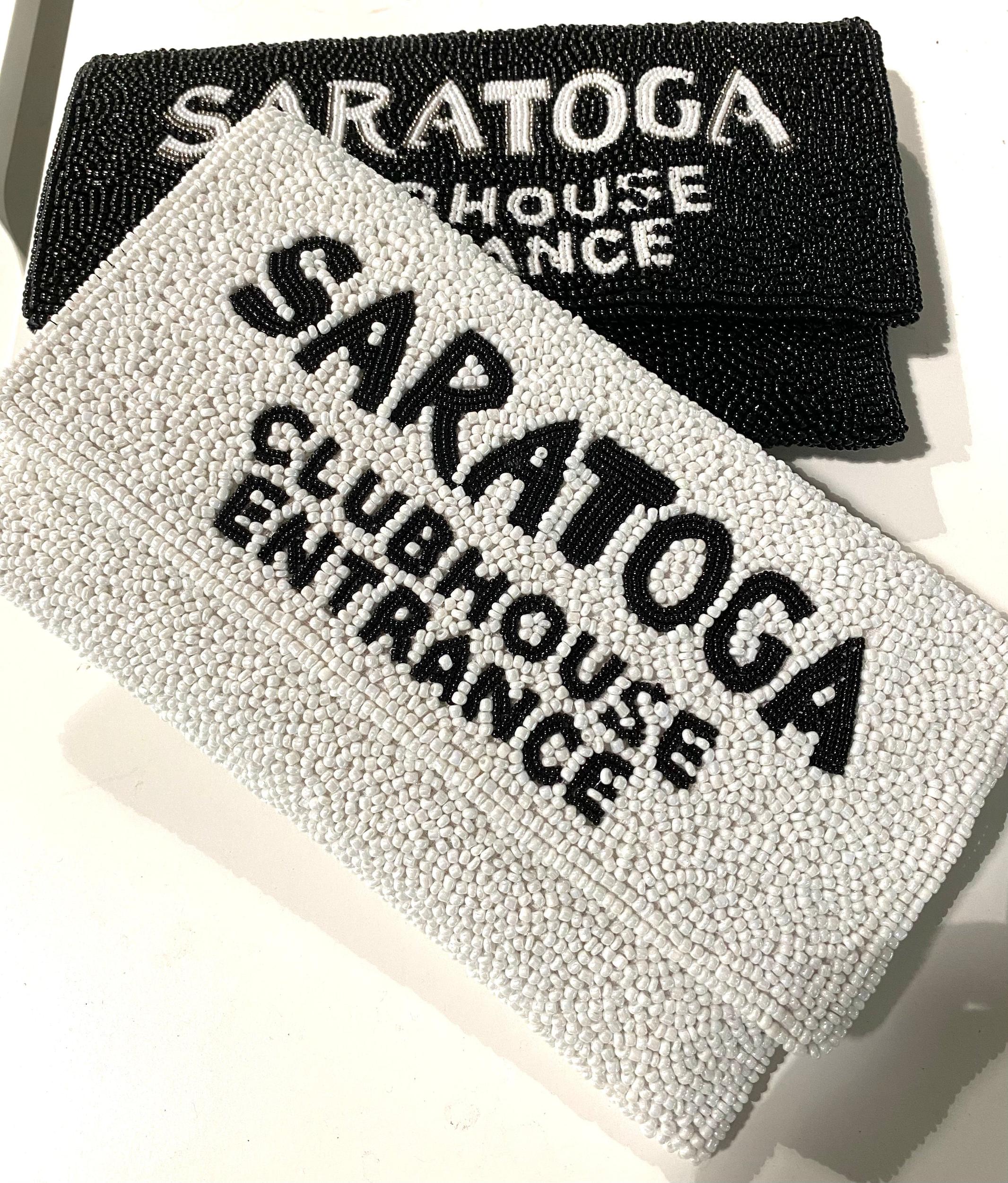 Beaded Saratoga Clubhouse Clutch 4 colors Product Image