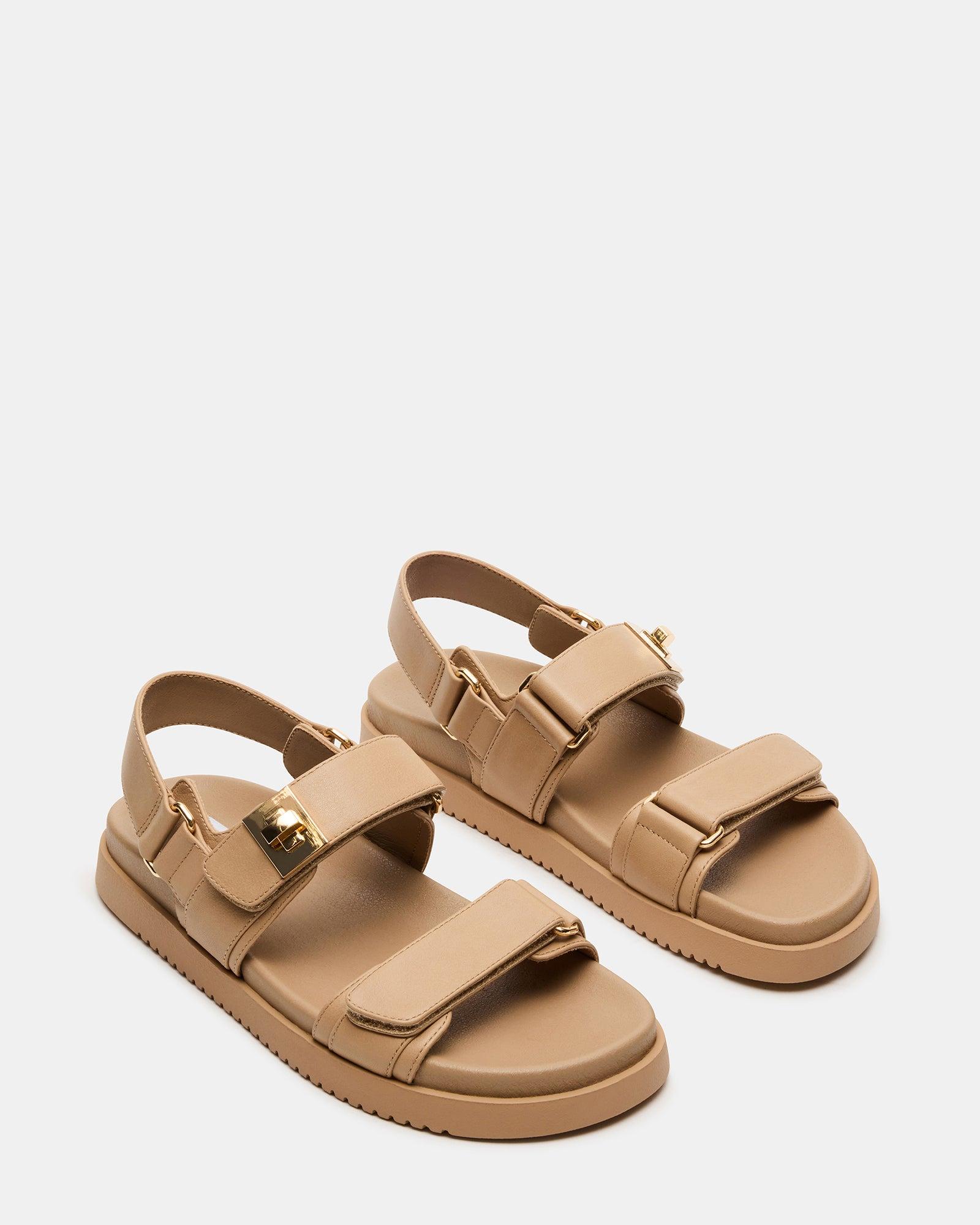 MONA BEIGE LEATHER Female Product Image