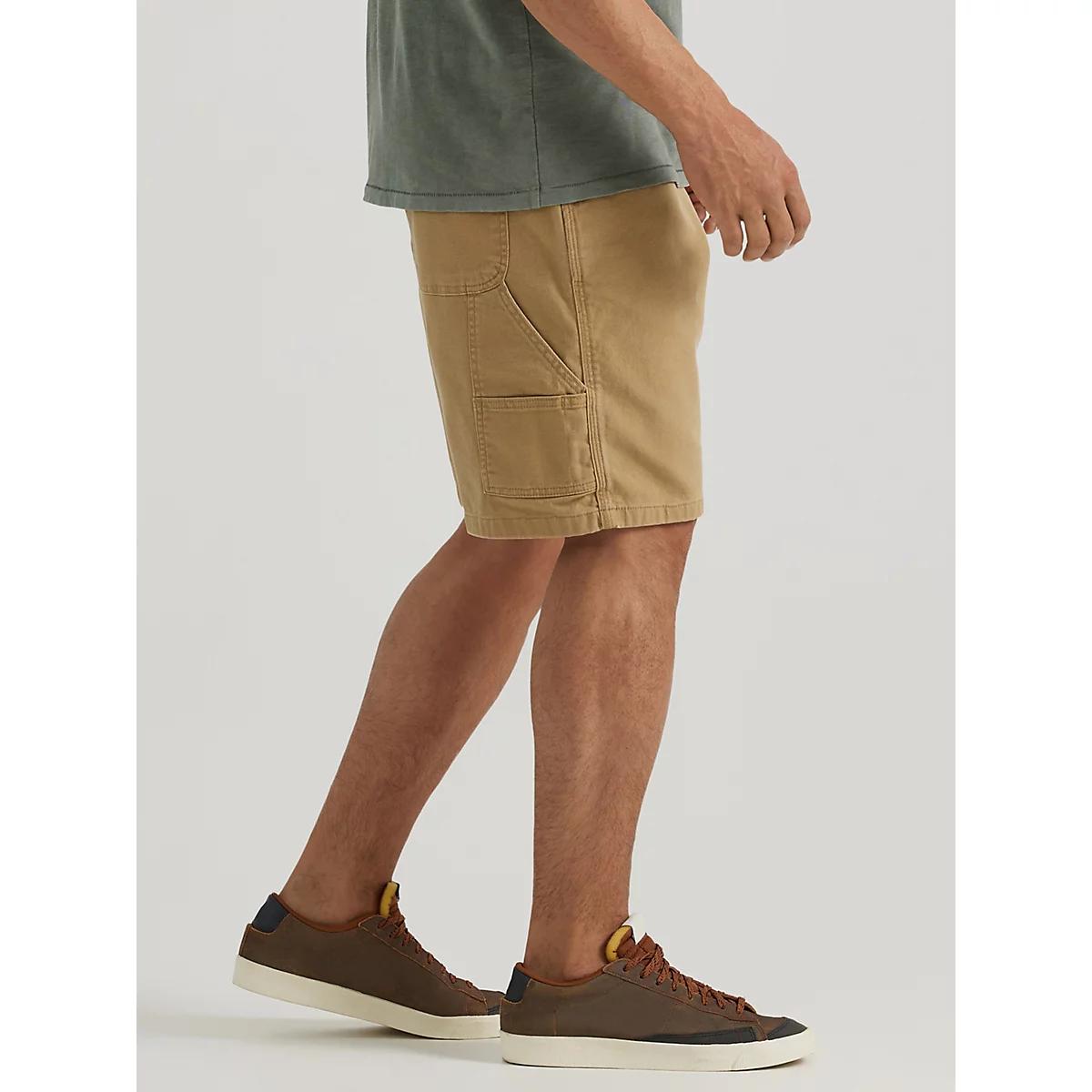 Men's Wrangler® Five Star Premium Carpenter Shorts in Antique Indigo Product Image