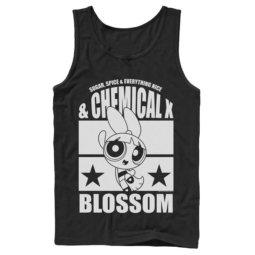 Men's Cartoon Network Powerpuff Girls Blossom Chemical X Tank Top,  Product Image