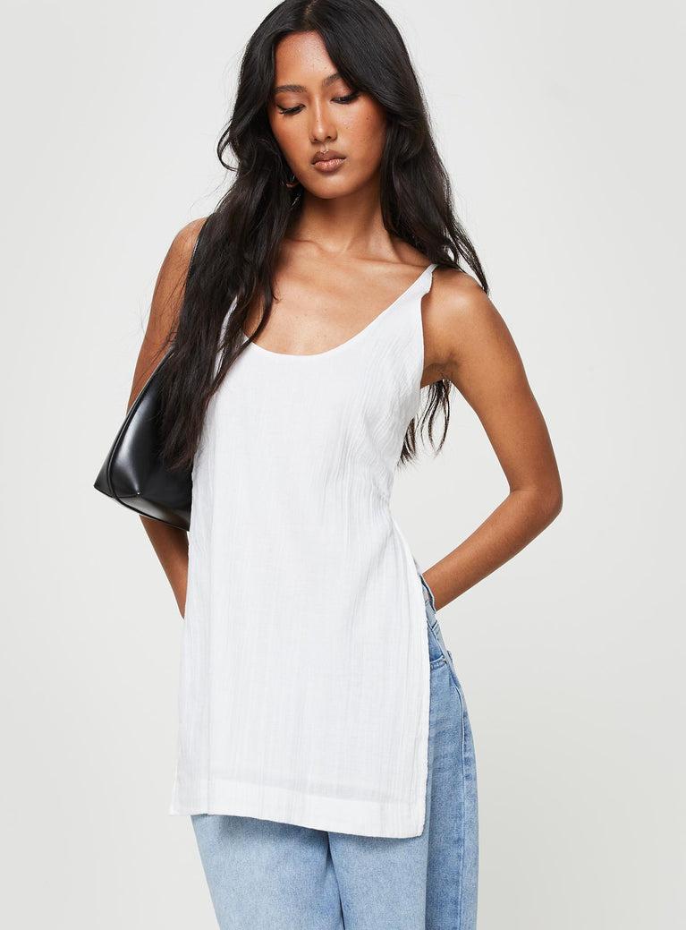 Zanzibar Top White Product Image