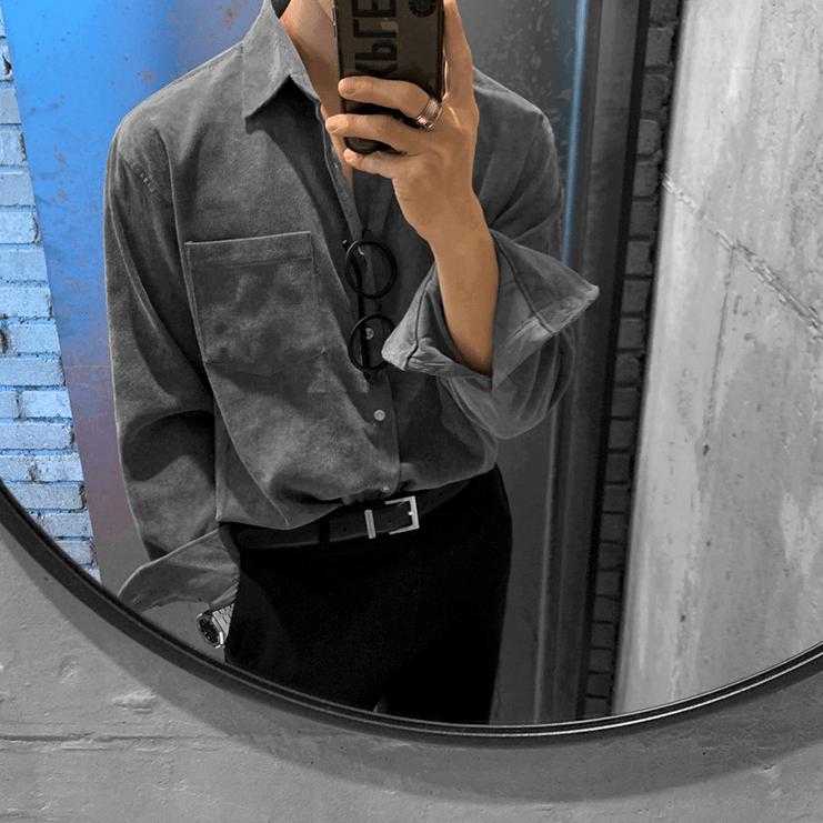 RT No. 6319 CORDUROY COLLAR SHIRT Product Image