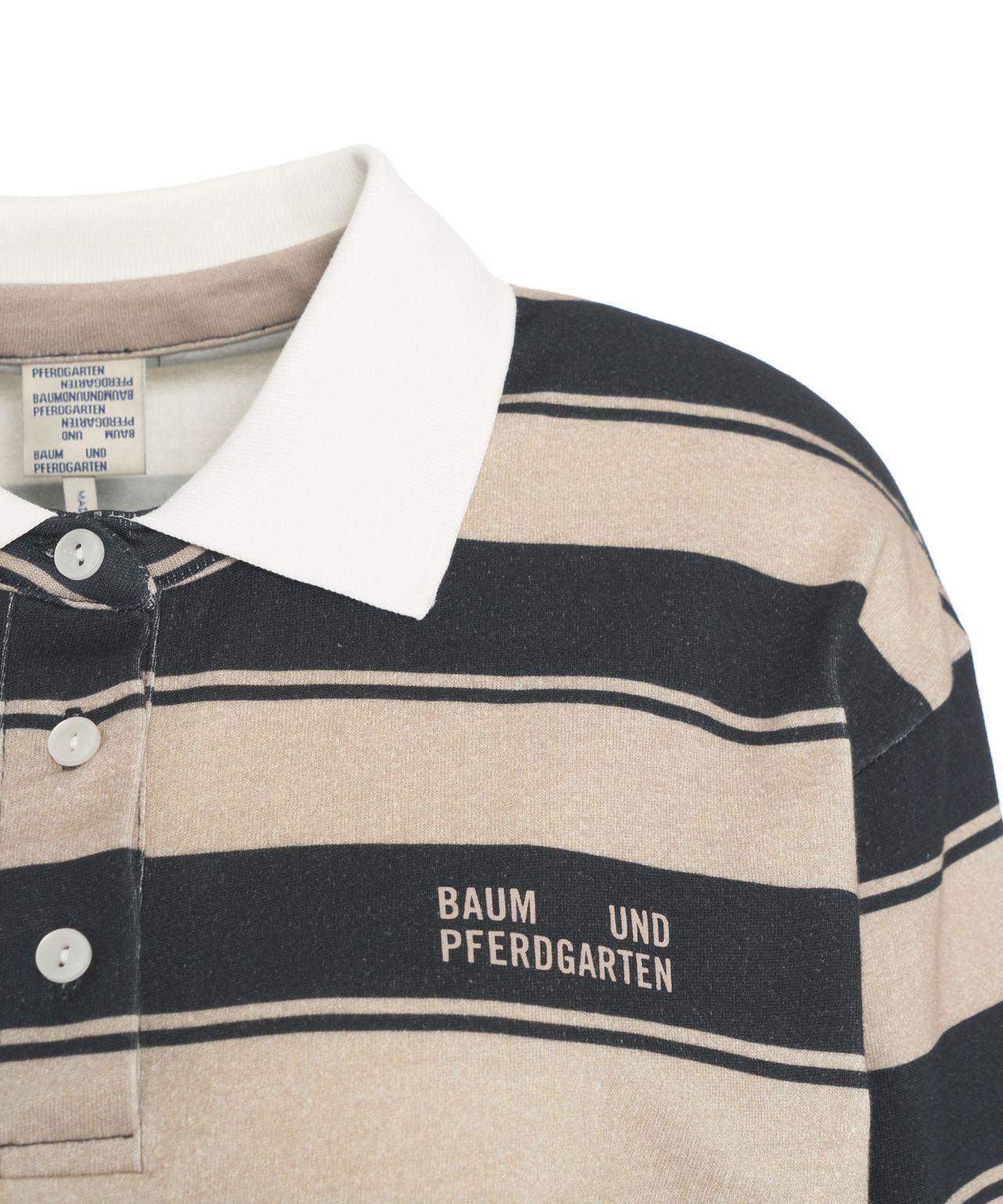 Striped polo shirt 'Jeanne' Product Image