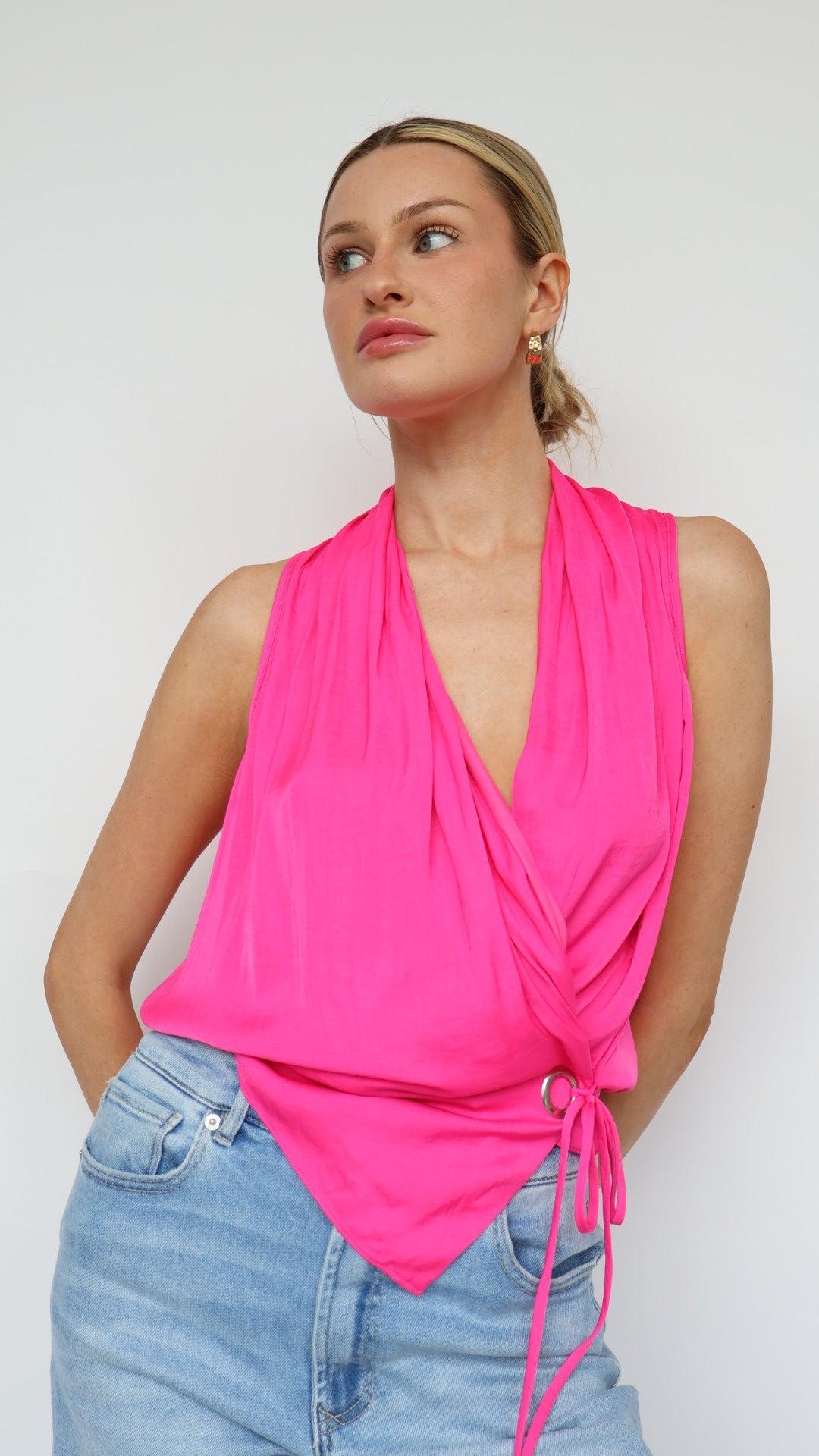 Saylor Wrap Top Product Image