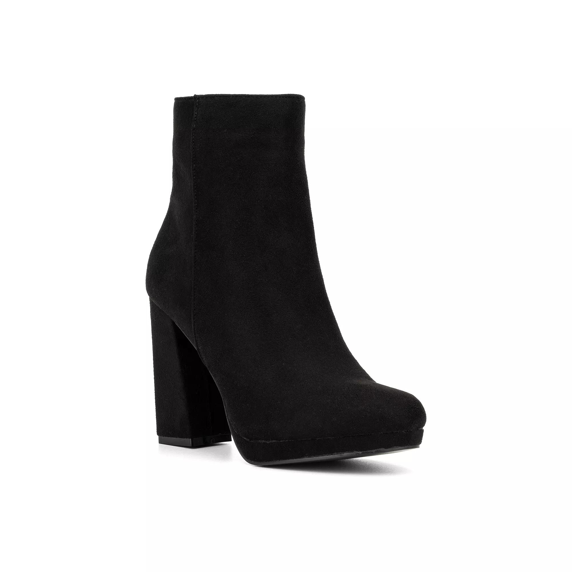 New York & Company Fran Women's Heeled Ankle Boots,  Product Image