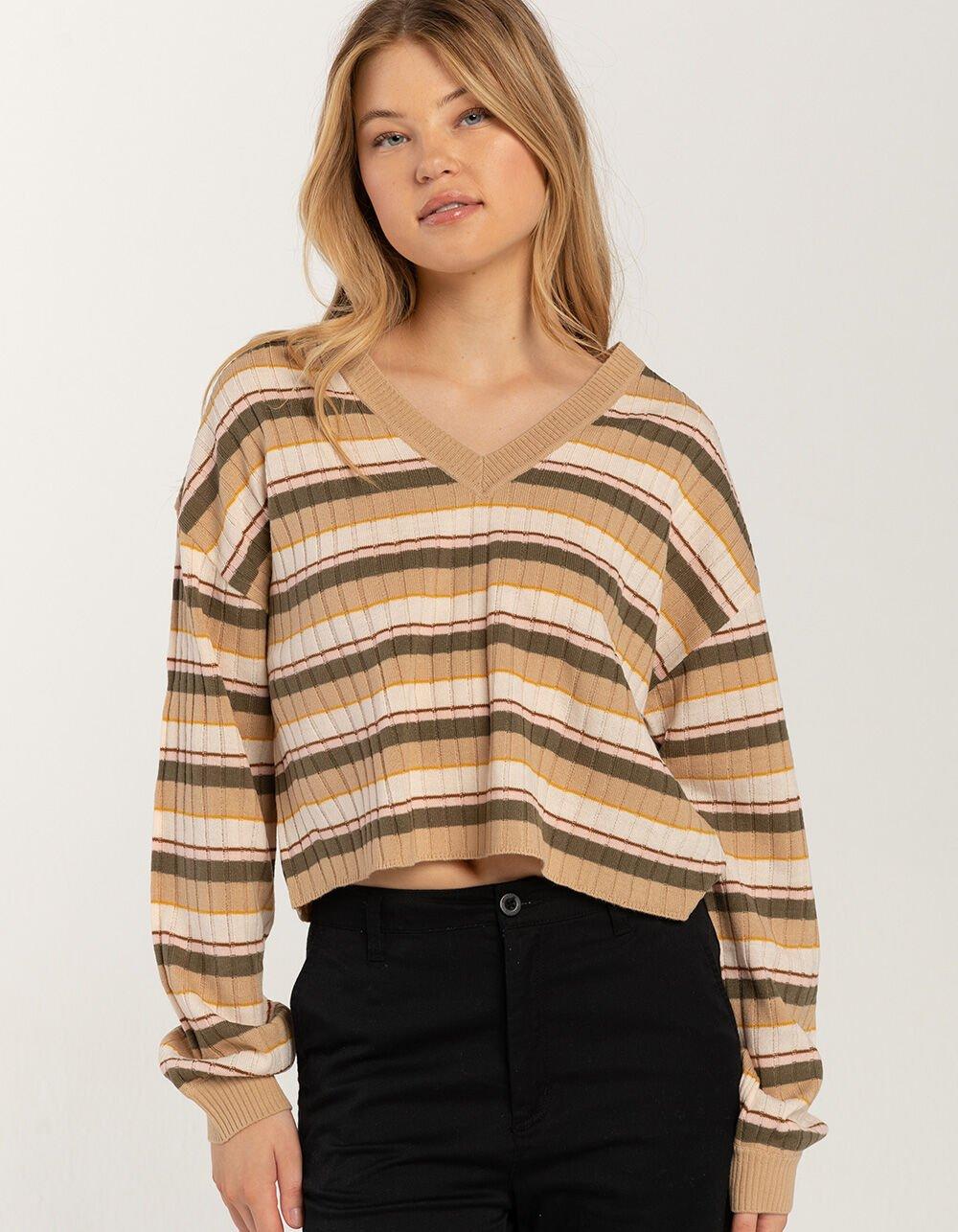 BRIXTON Ivy Womens V-Neck Sweater - MULTI Product Image